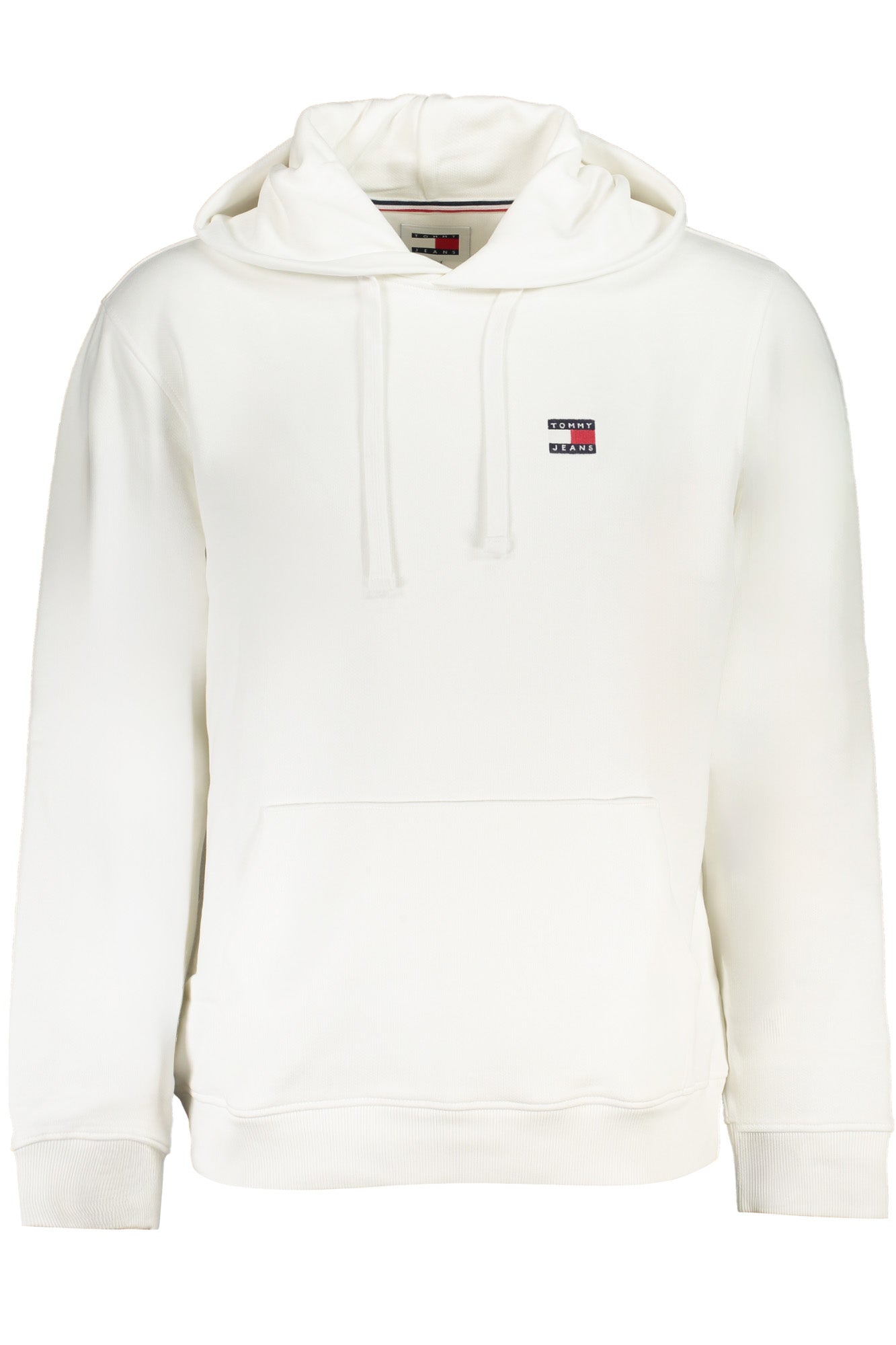 TOMMY HILFIGER MEN'S WHITE ZIPLESS SWEATSHIRT