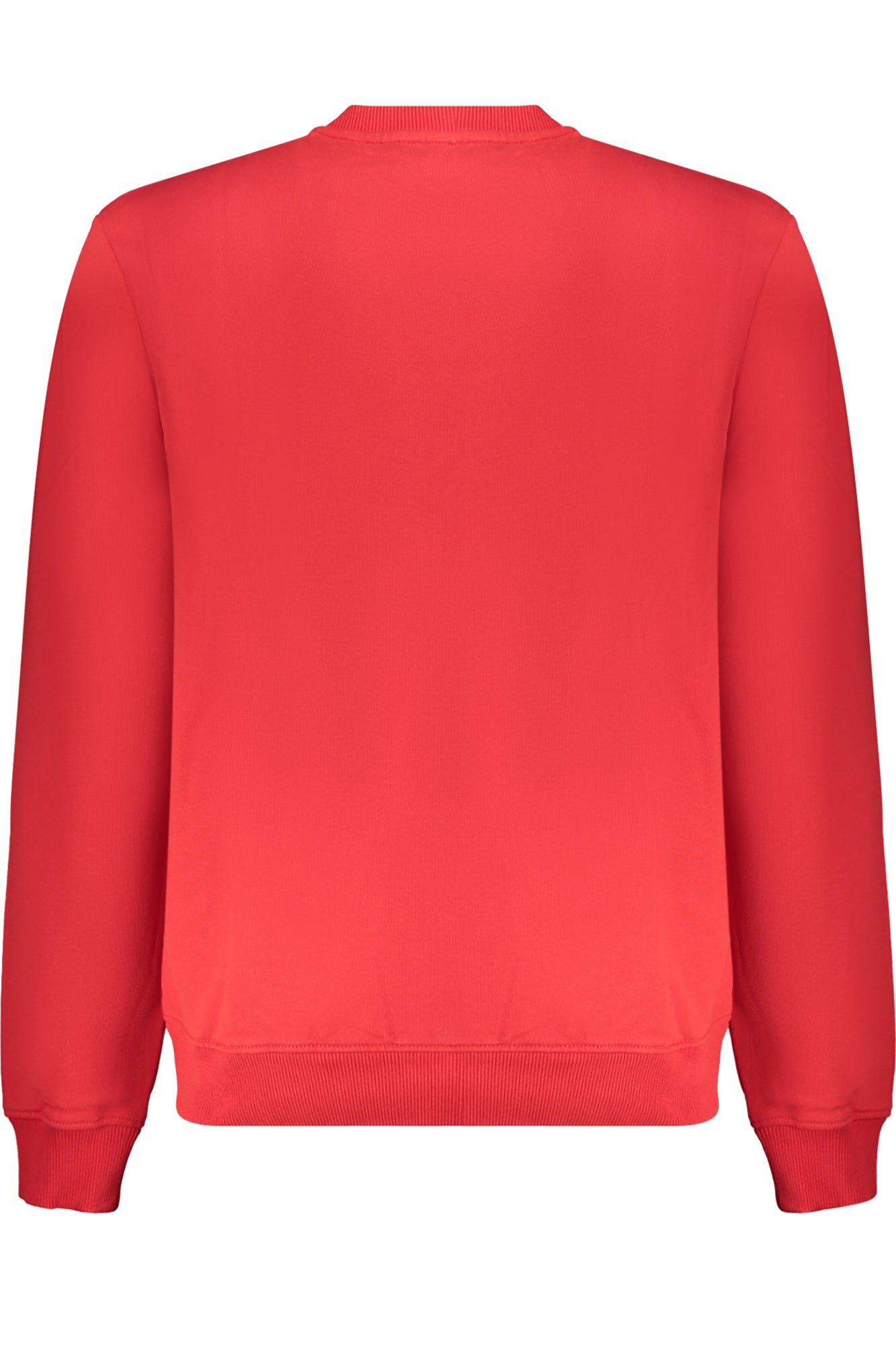 NAPAPIJRI RED MEN'S ZIP-LESS SWEATSHIRT