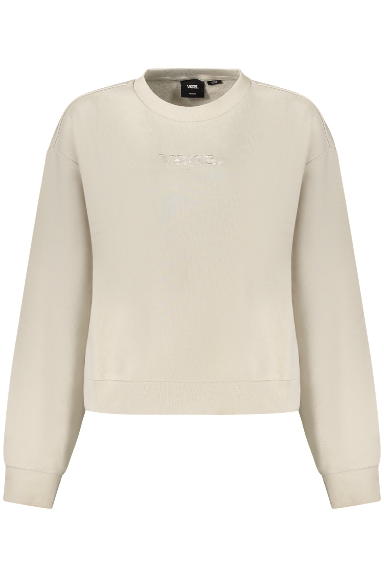 VANS WOMEN'S ZIP-UP SWEATSHIRT IN BEIGE