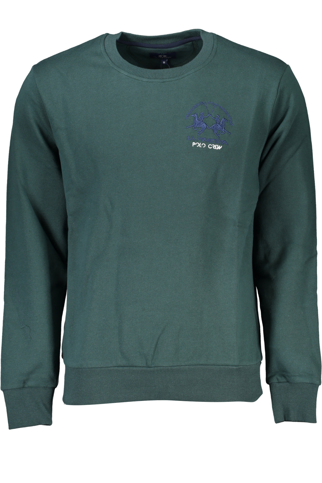 LA MARTINA GREEN MEN'S ZIPLESS SWEATSHIRT