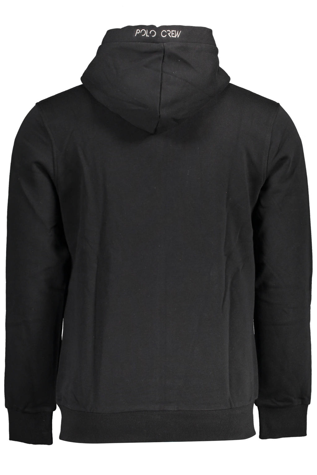 LA MARTINA MEN'S BLACK ZIPPED SWEATSHIRT