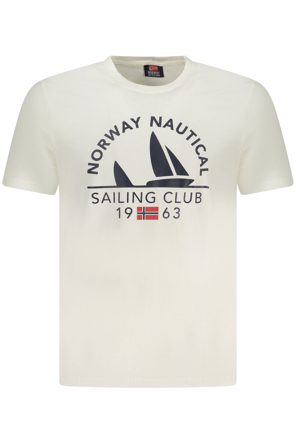 NORWAY 1963 MEN'S SHORT SLEEVE T-SHIRT WHITE