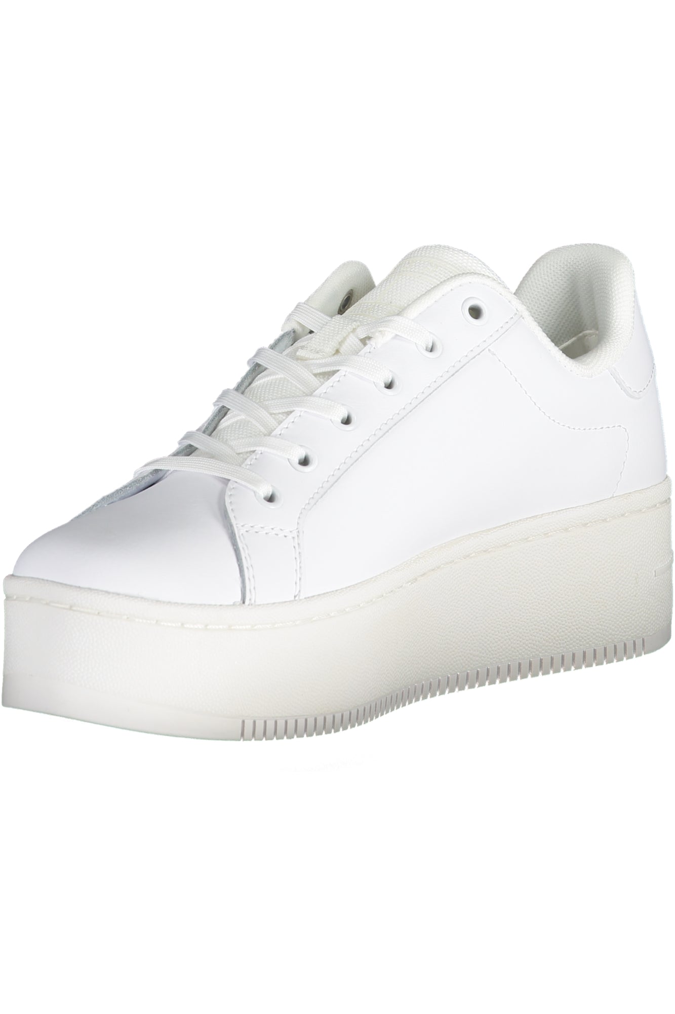 TOMMY HILFIGER WHITE WOMEN'S SPORTS SHOES