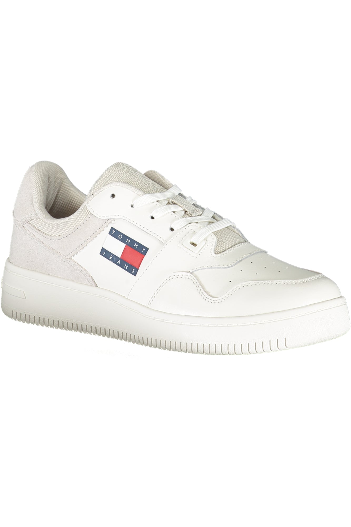 TOMMY HILFIGER WHITE WOMEN'S SPORTS SHOES