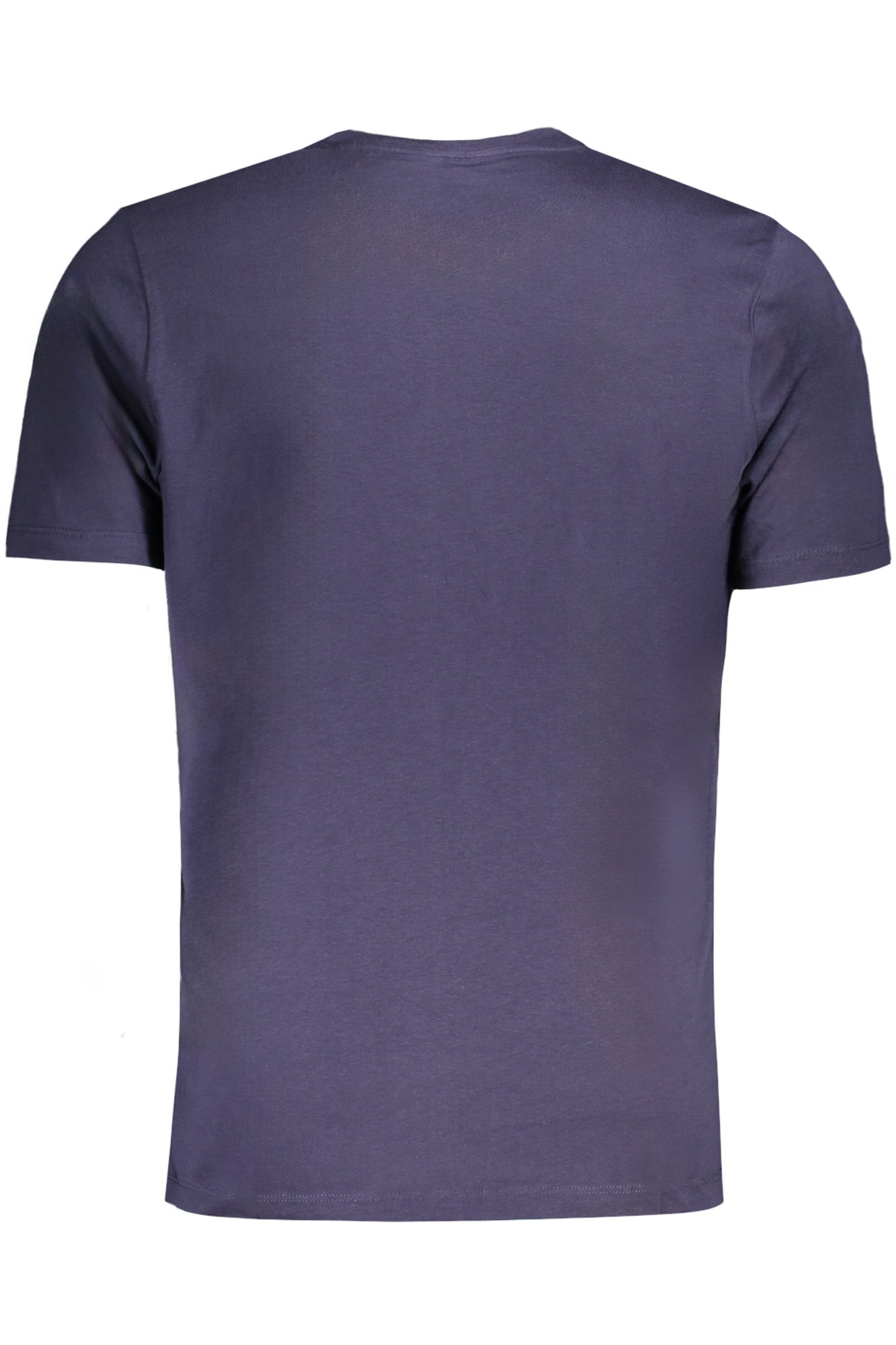 GIAN MARCO VENTURI MEN'S SHORT SLEEVED T-SHIRT BLUE