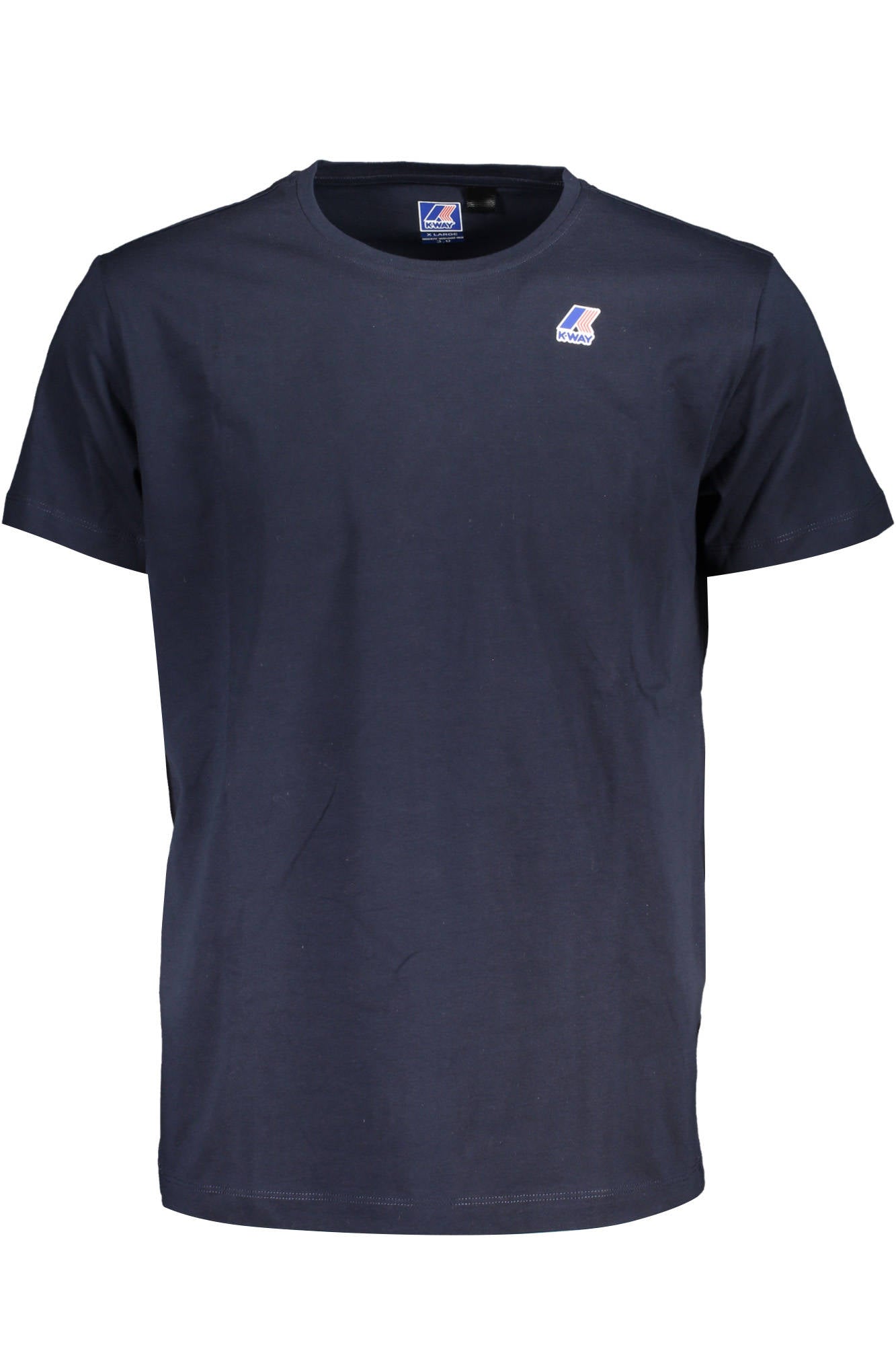 K-WAY SHORT SLEEVE T-SHIRT MEN BLUE