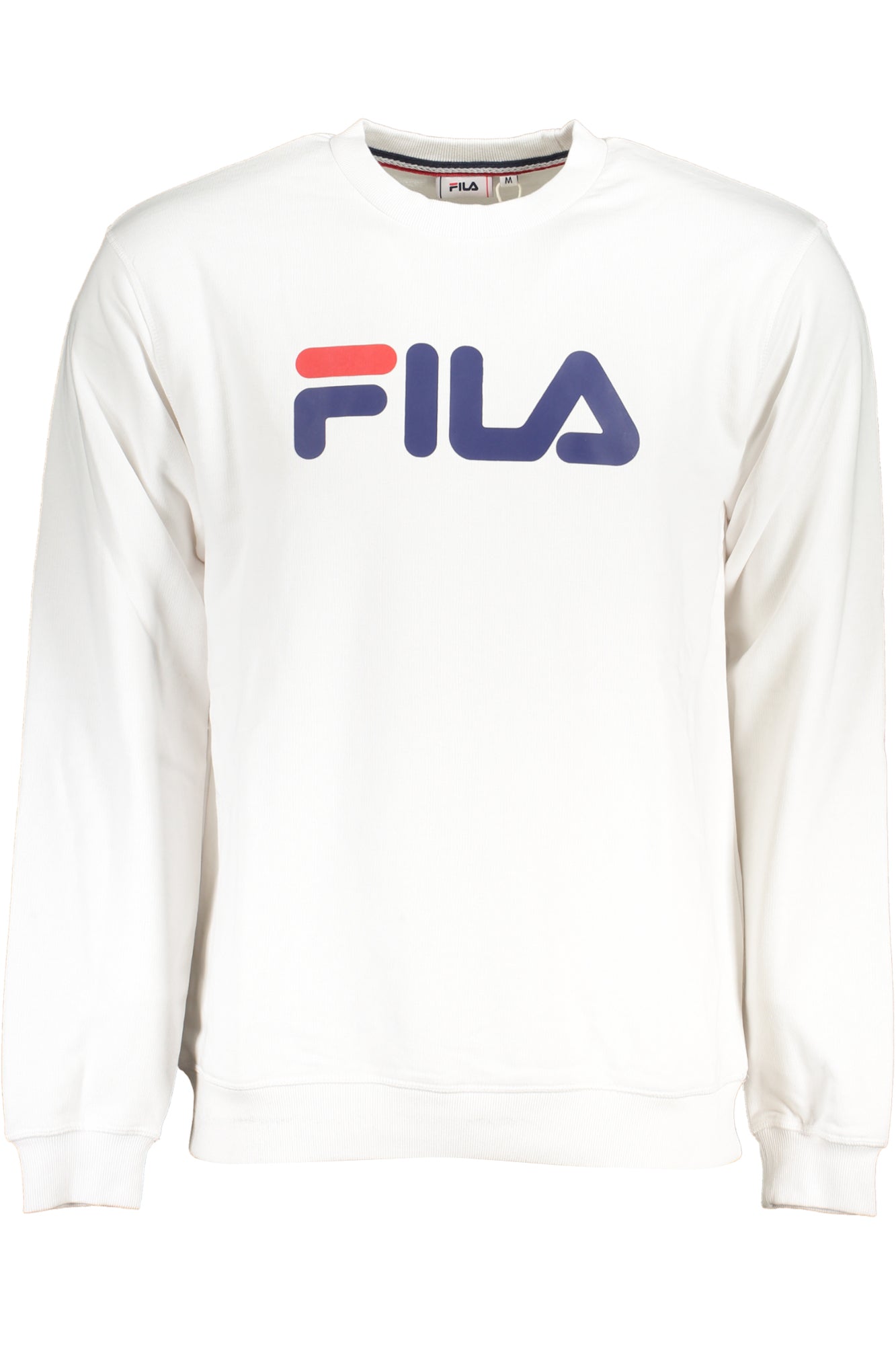 FILA MEN'S WHITE ZIPLESS SWEATSHIRT
