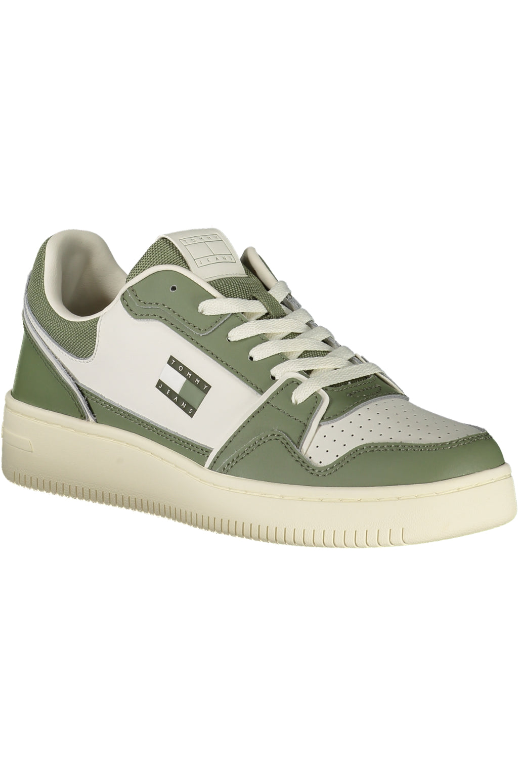 TOMMY HILFIGER MEN'S GREEN SPORTS SHOES