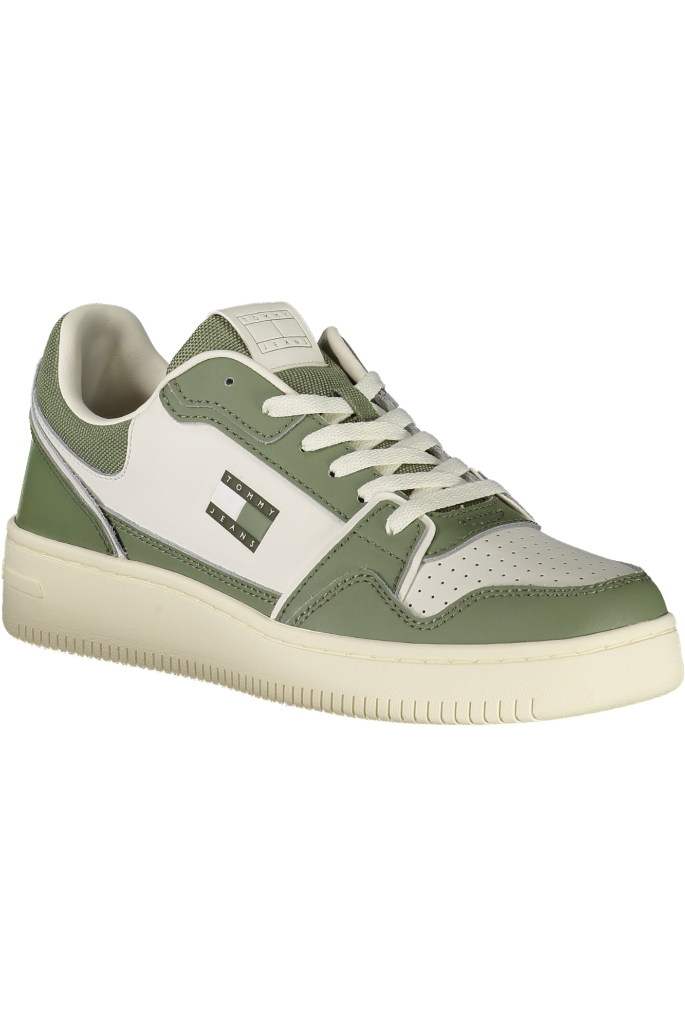 TOMMY HILFIGER MEN'S GREEN SPORTS SHOES