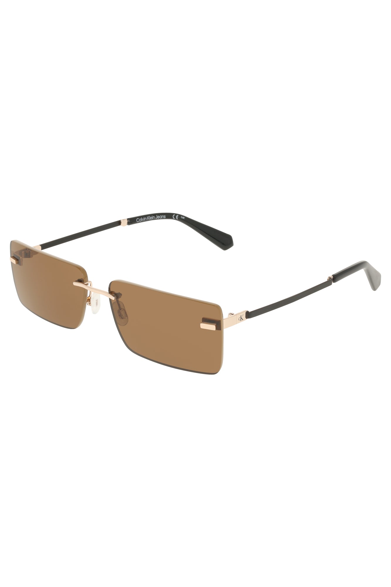 CALVIN KLEIN WOMEN'S SUNGLASSES BEIGE