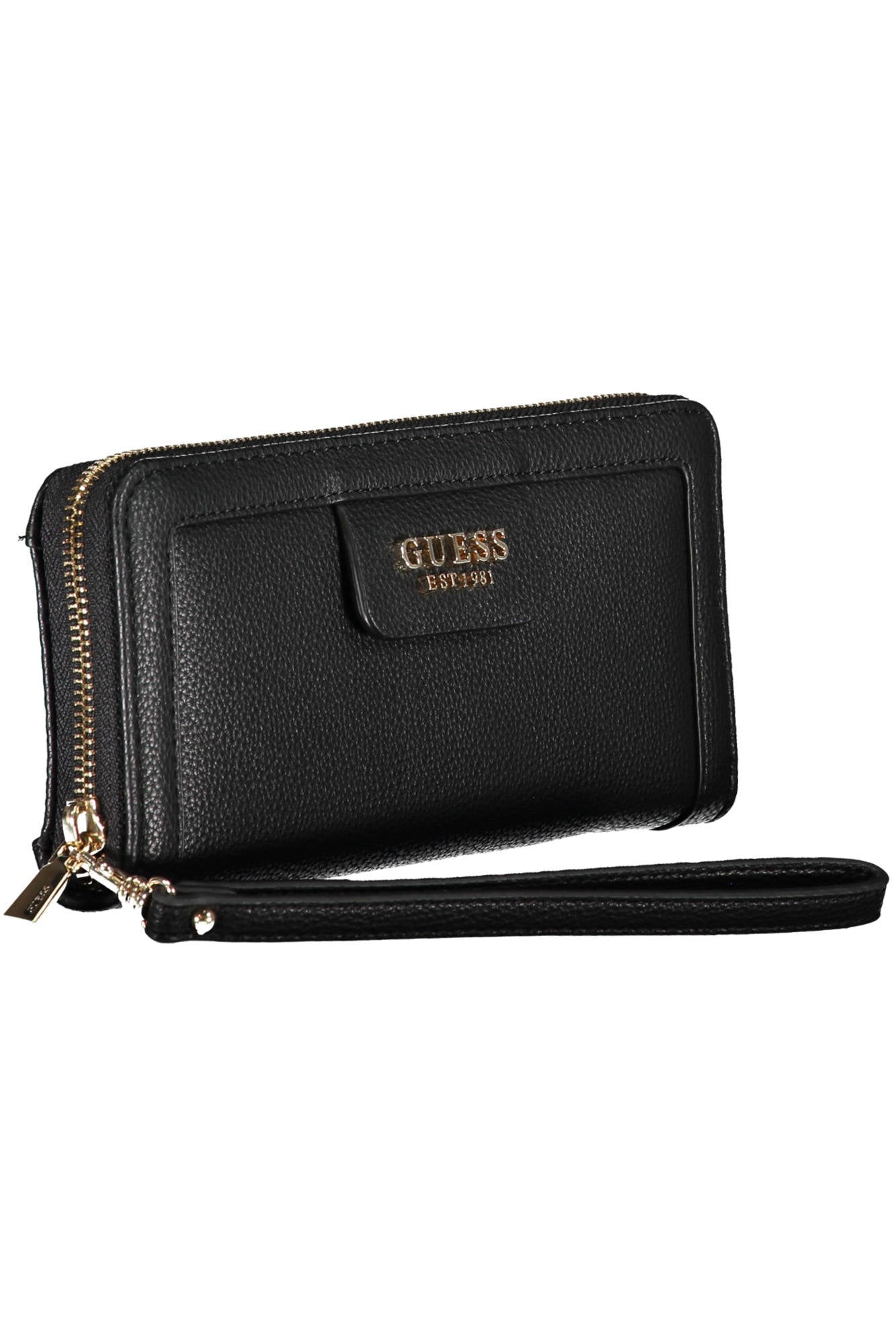 GUESS JEANS WOMEN'S WALLET BLACK