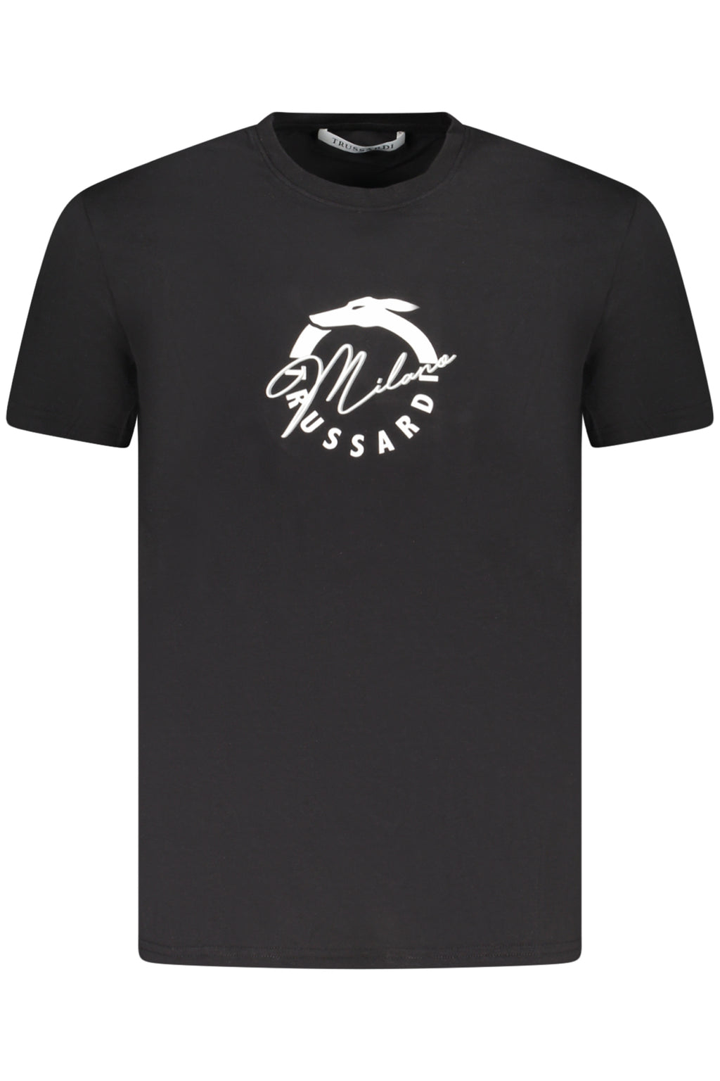 TRUSSARDI SHORT SLEEVE T-SHIRT MEN BLACK