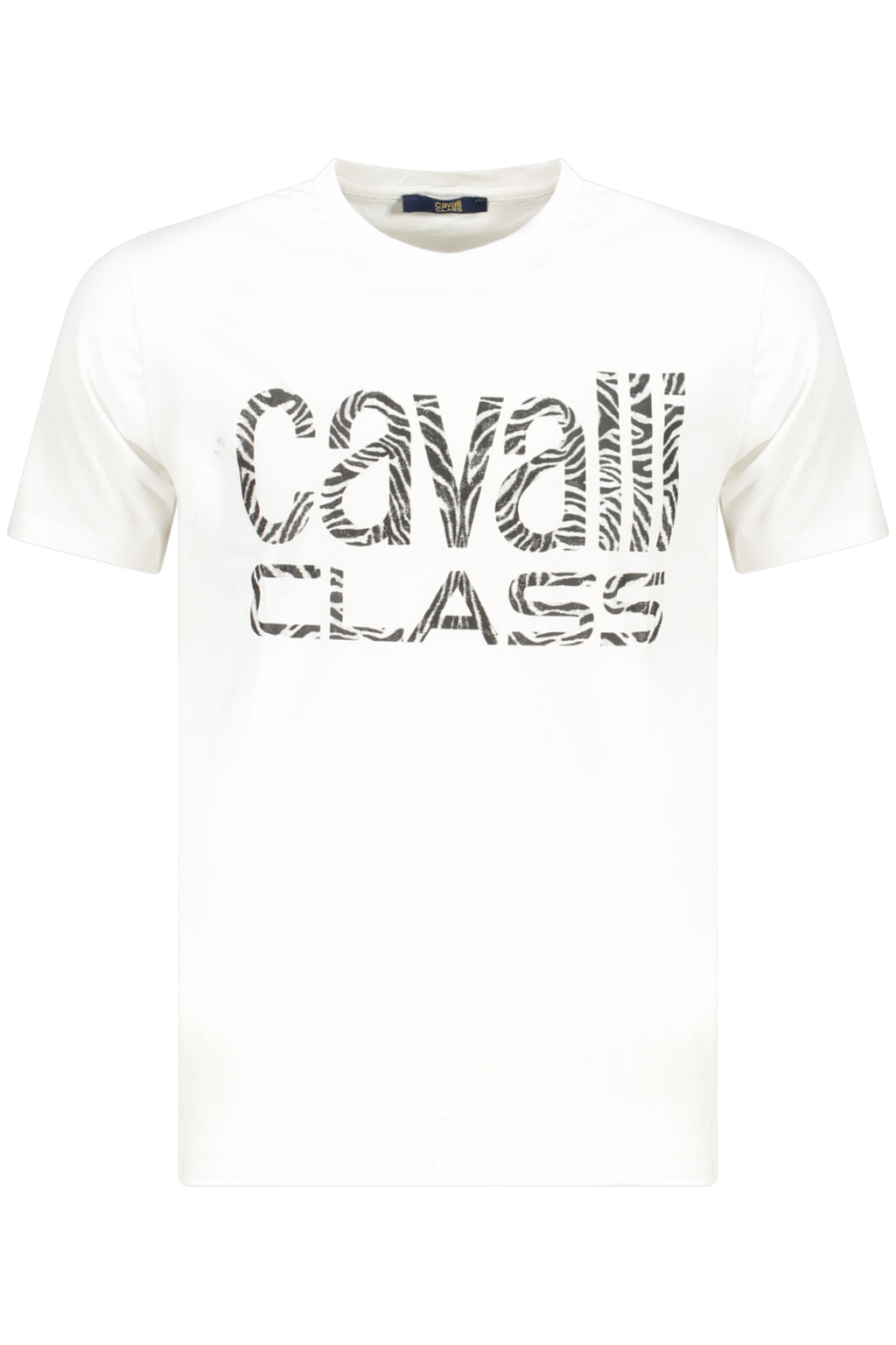 CAVALLI CLASS SHORT SLEEVE T-SHIRT MEN WHITE