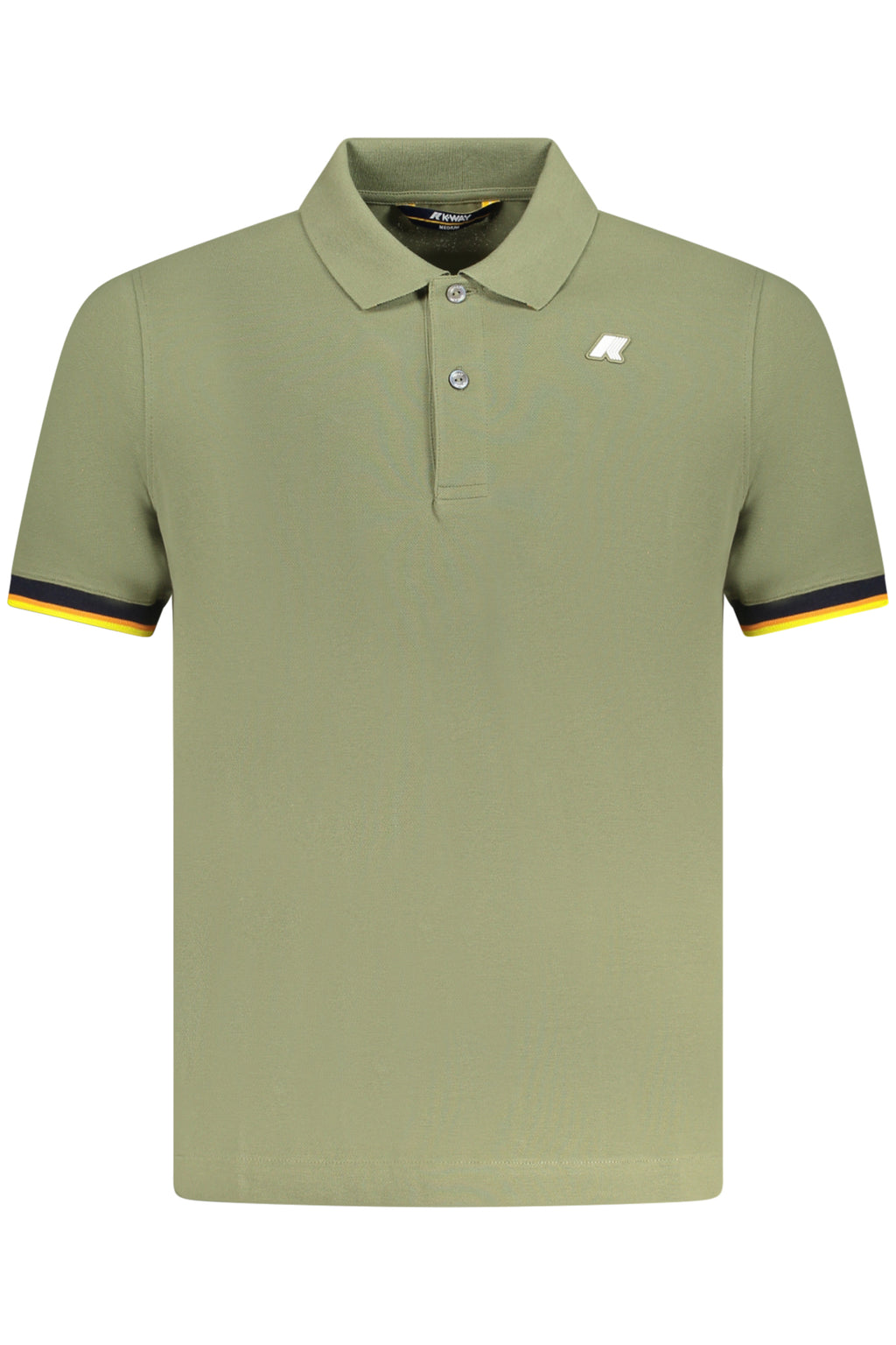 K-WAY POLO SHORT SLEEVES MEN GREEN