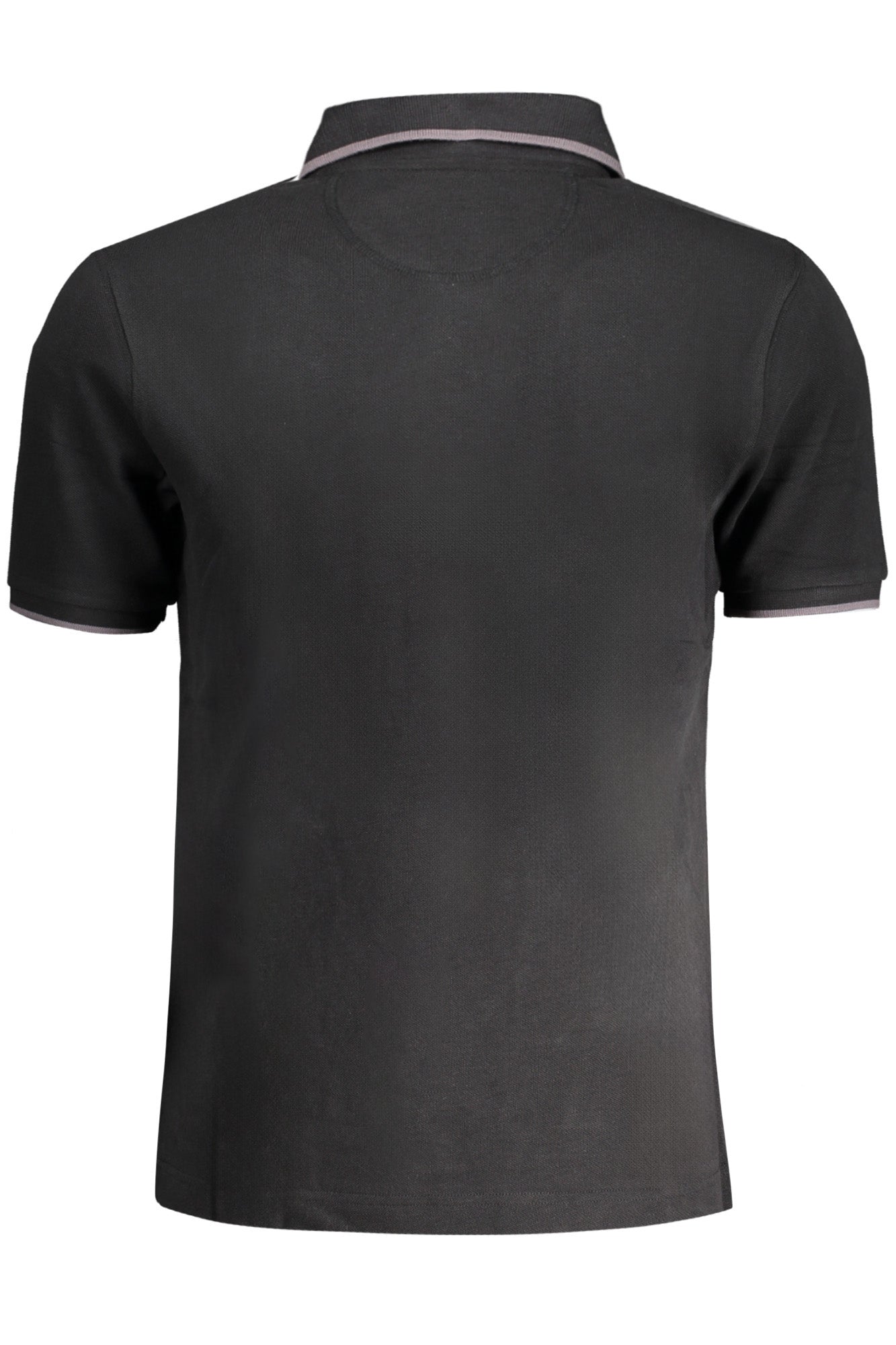 LA MARTINA MEN'S SHORT SLEEVE POLO BLACK