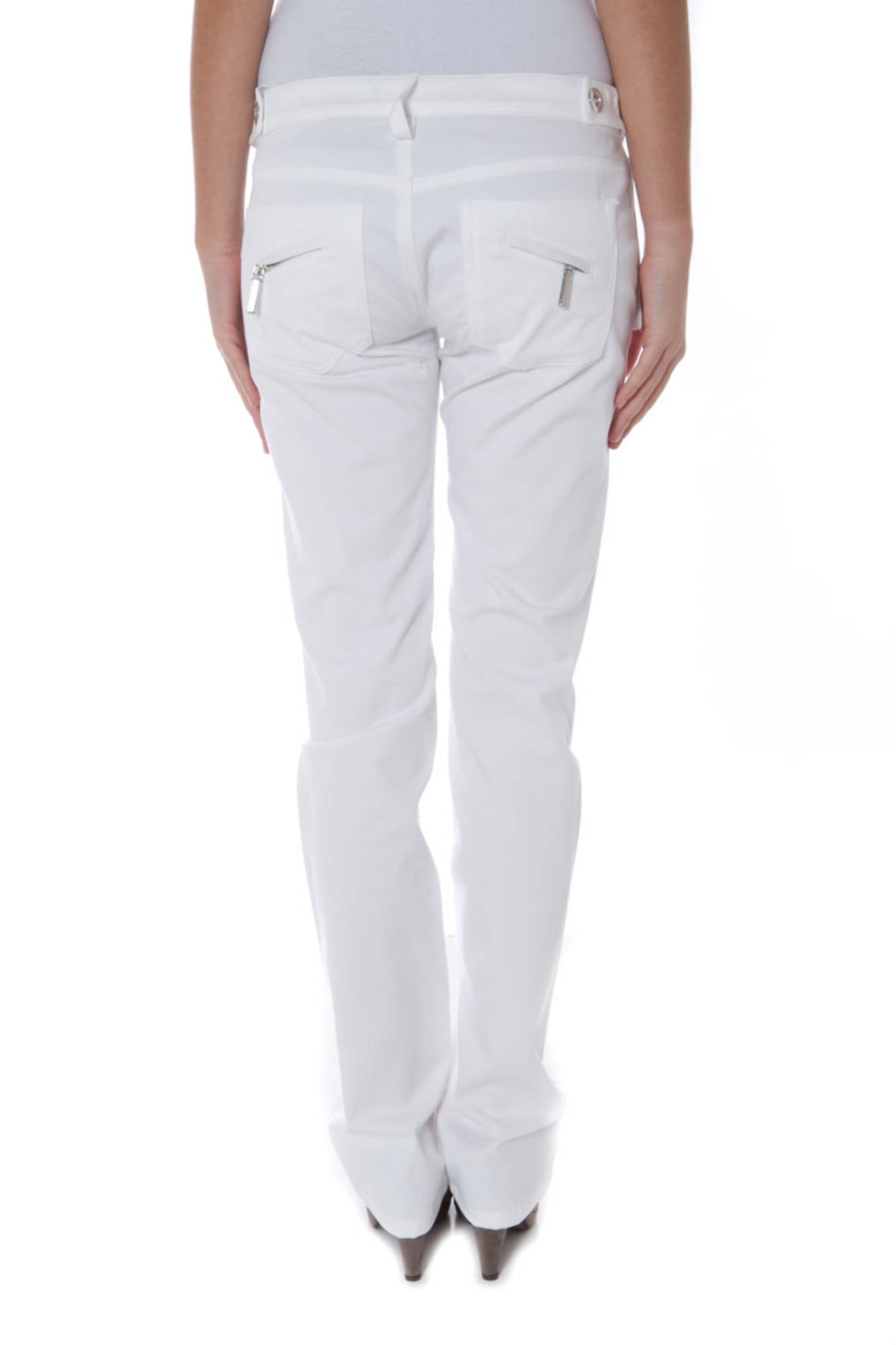 PHARD WHITE WOMAN TROUSERS
