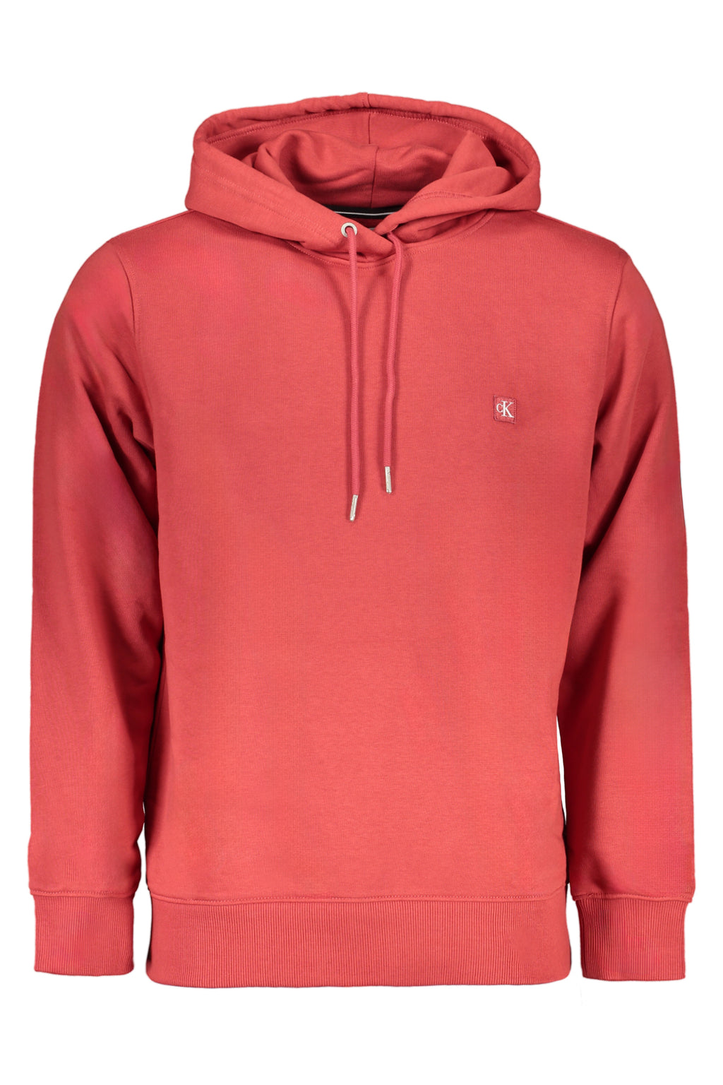 CALVIN KLEIN MEN'S RED ZIP-OUT SWEATSHIRT