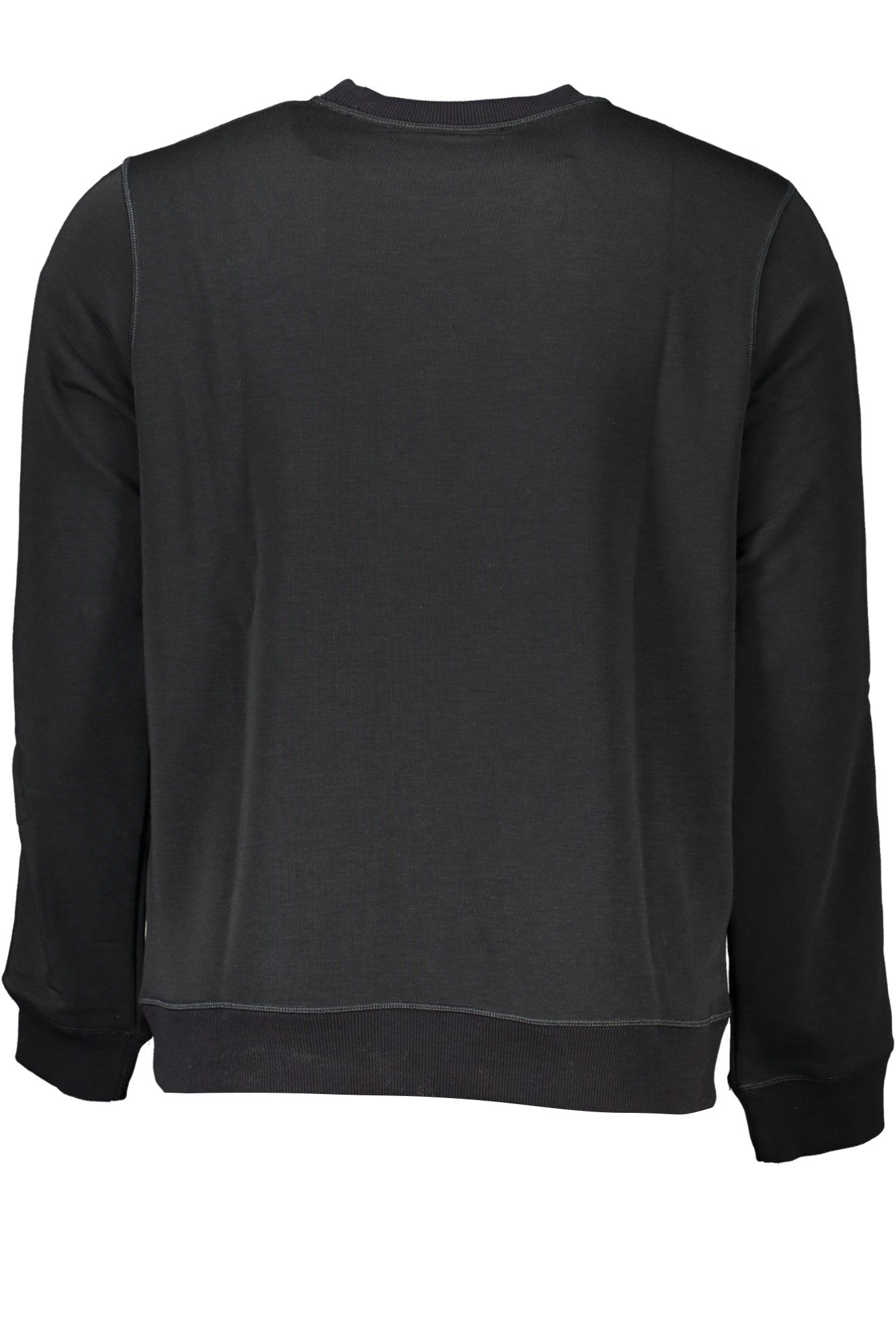 CALVIN KLEIN MEN'S BLACK ZIPLESS SWEATSHIRT