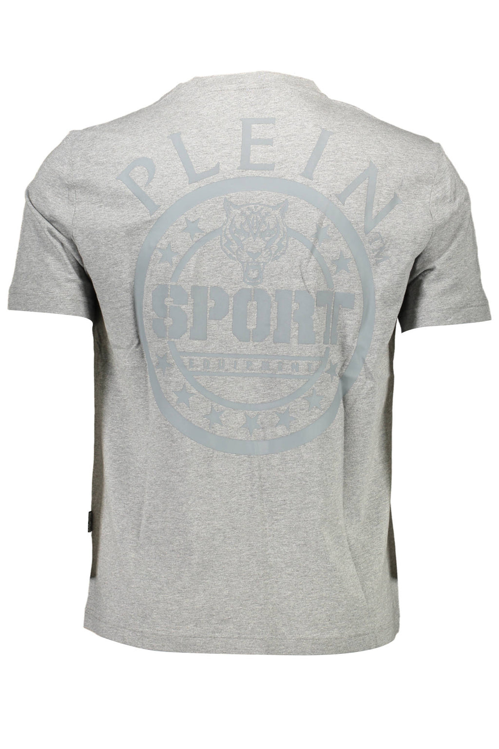 PLEIN SPORT MEN'S SHORT SLEEVE T-SHIRT GRAY
