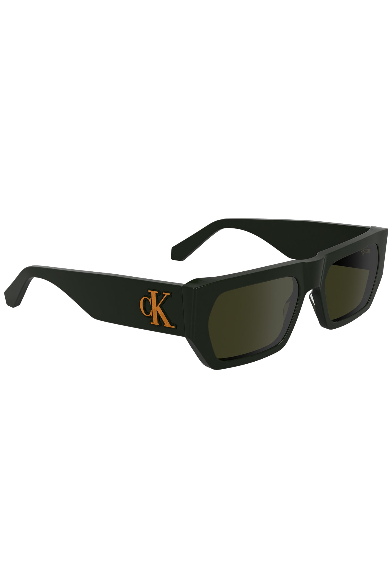 CALVIN KLEIN MEN'S SUNGLASSES GREEN