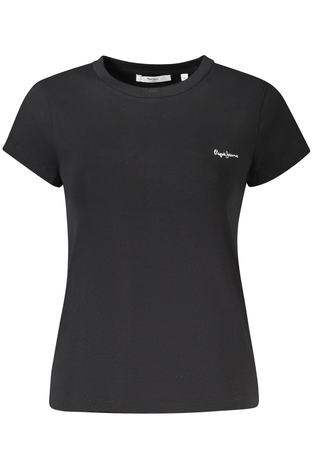 PEPE JEANS WOMEN'S SHORT-SLEEVE T-SHIRT BLACK