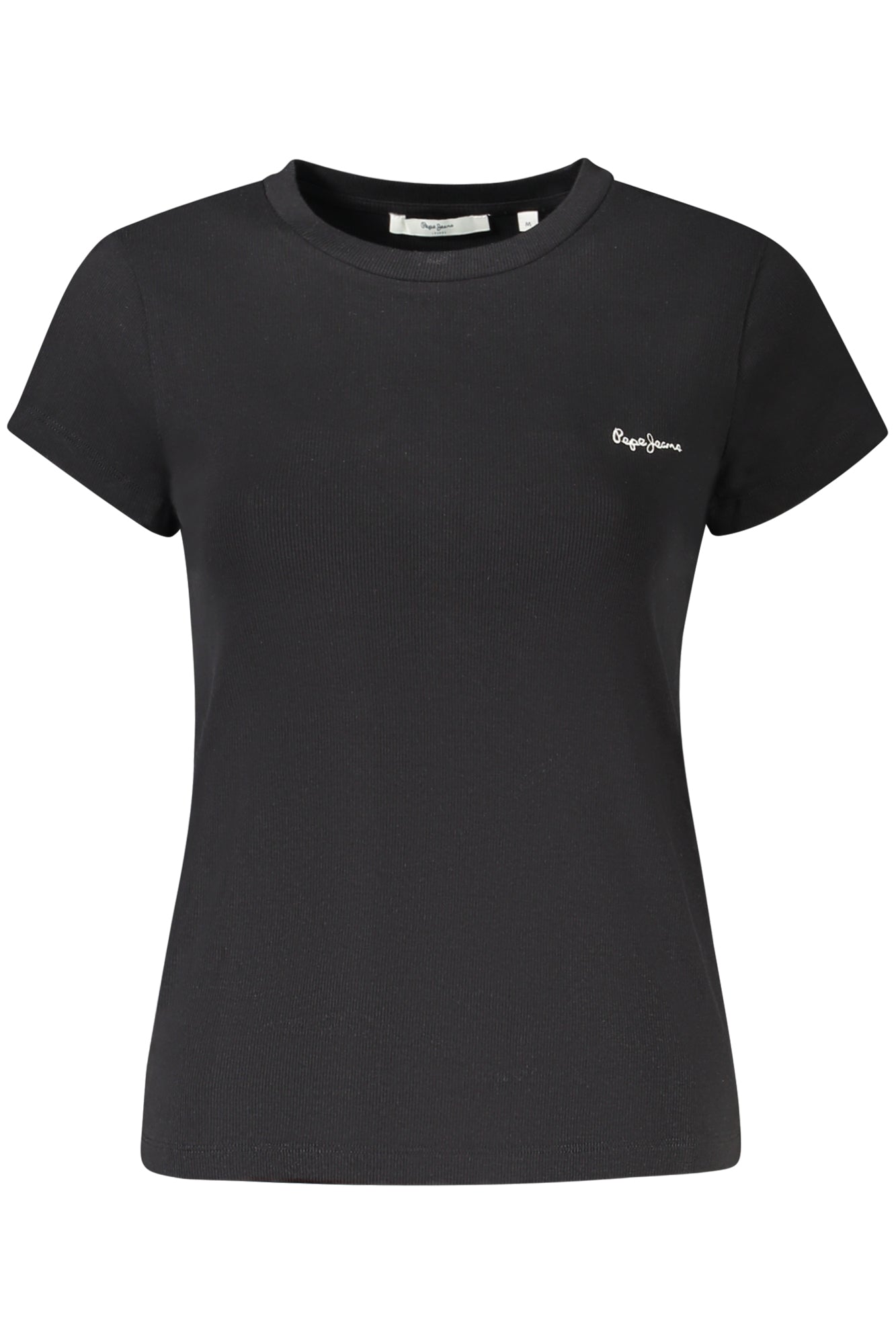 PEPE JEANS WOMEN'S SHORT-SLEEVE T-SHIRT BLACK
