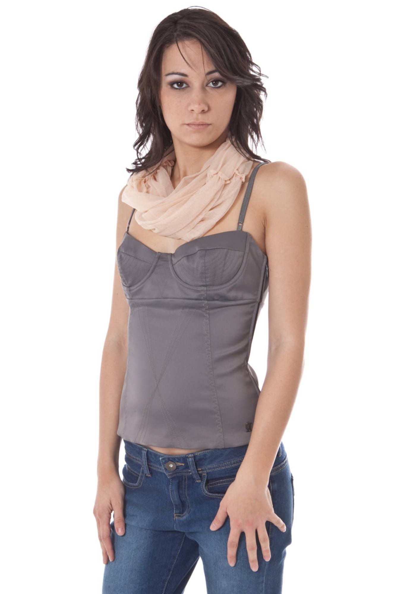 JOHN GALLIANO TOP WOMAN GRAY