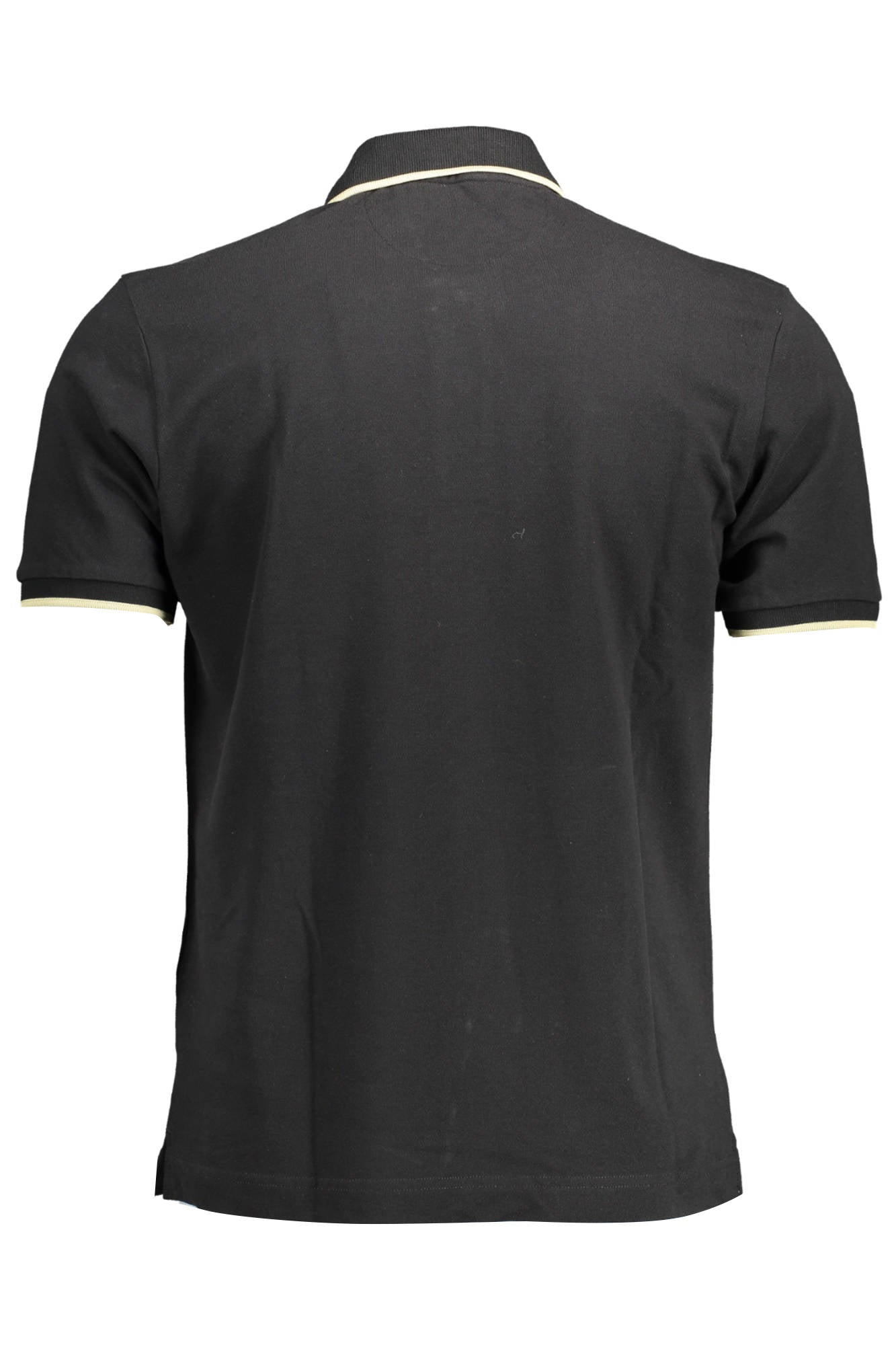 LA MARTINA MEN'S SHORT SLEEVE POLO BLACK