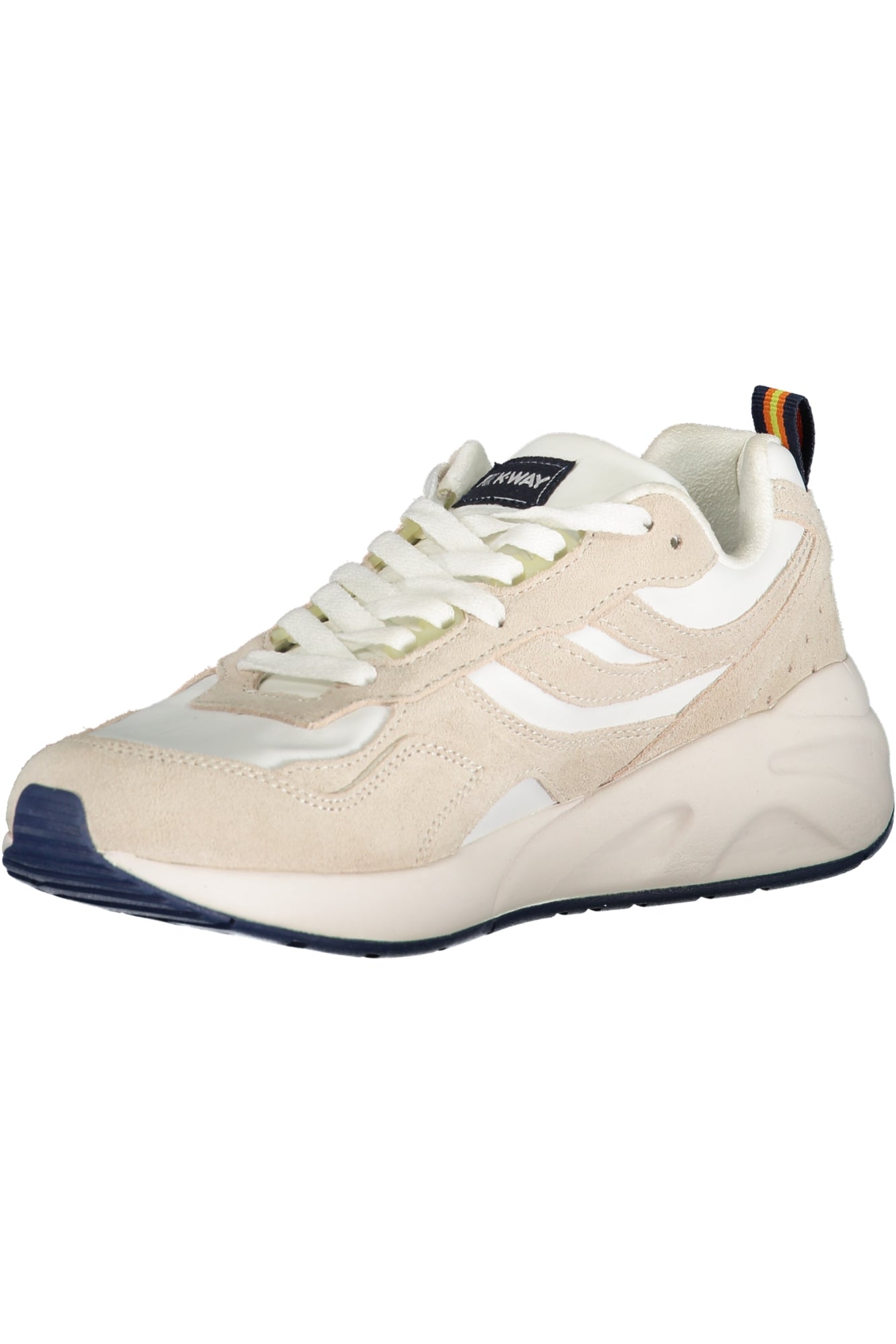 K-WAY BEIGE MEN'S SPORTS SHOES