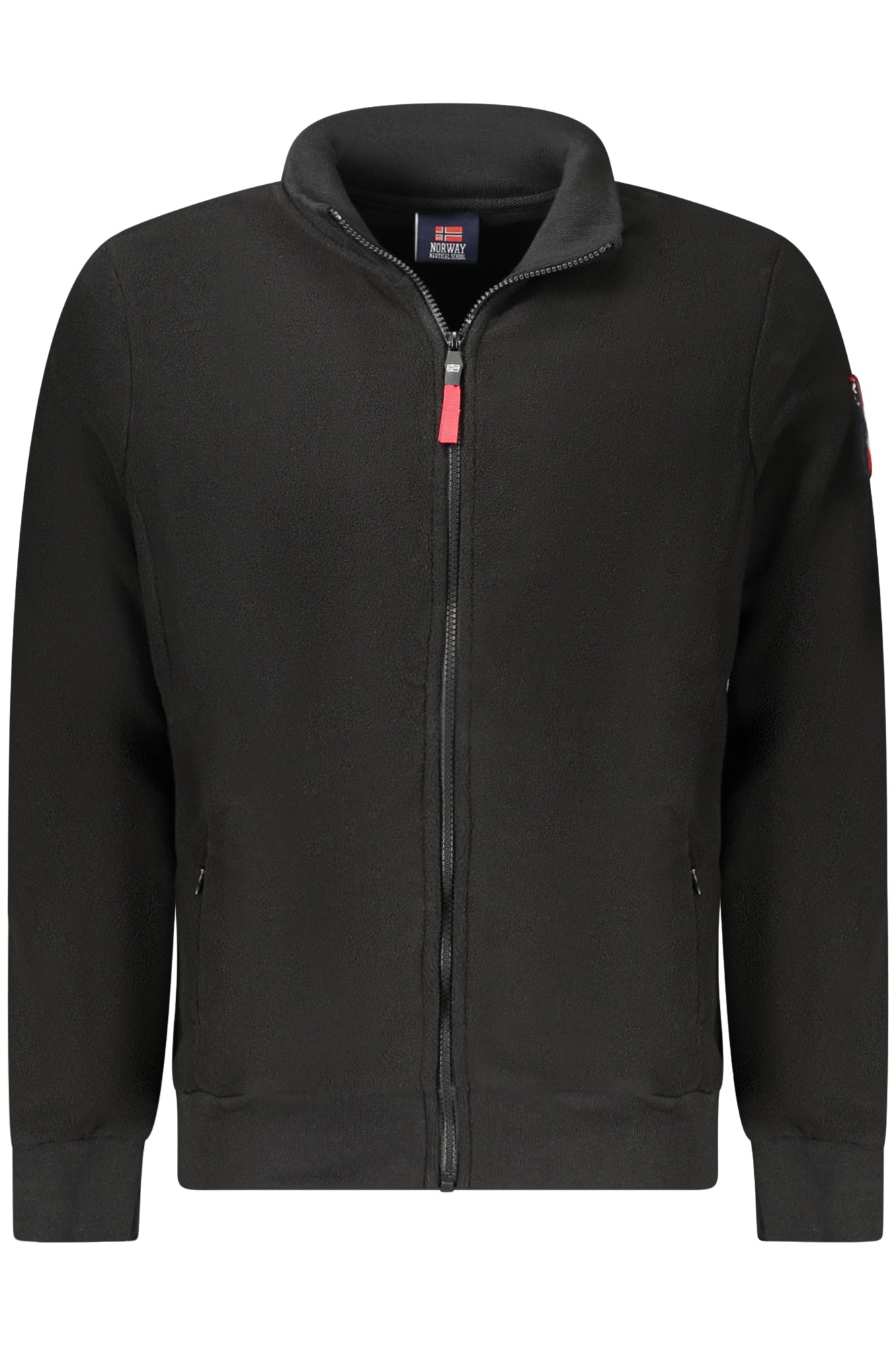 NORWAY 1963 MEN'S BLACK ZIP-UP SWEATSHIRT