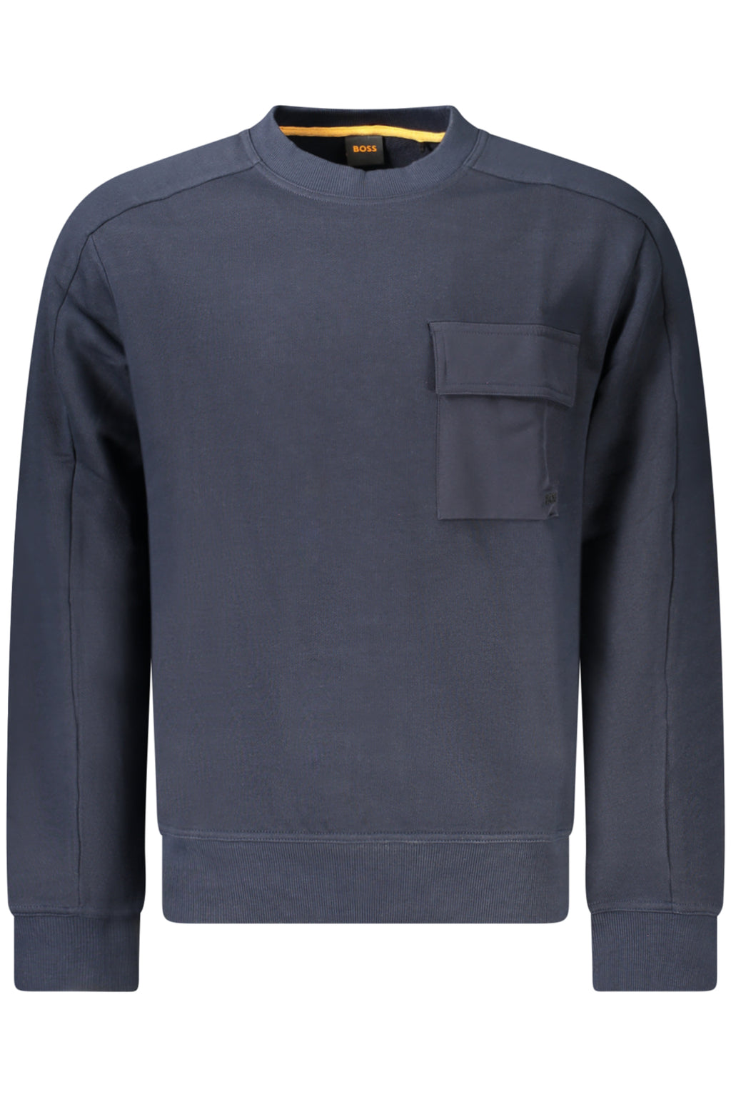 HUGO BOSS MEN'S ZIP-UP SWEATSHIRT BLUE