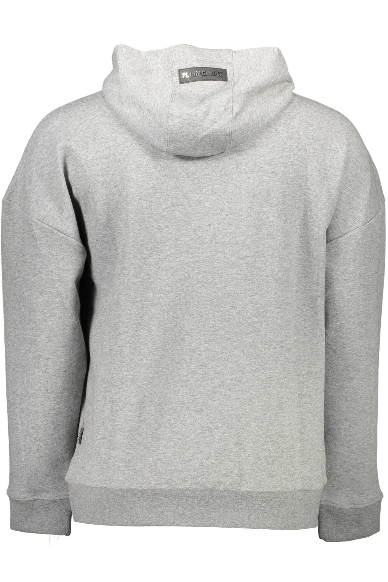 PLEIN SPORT SWEATSHIRT WITHOUT ZIP MAN GRAY