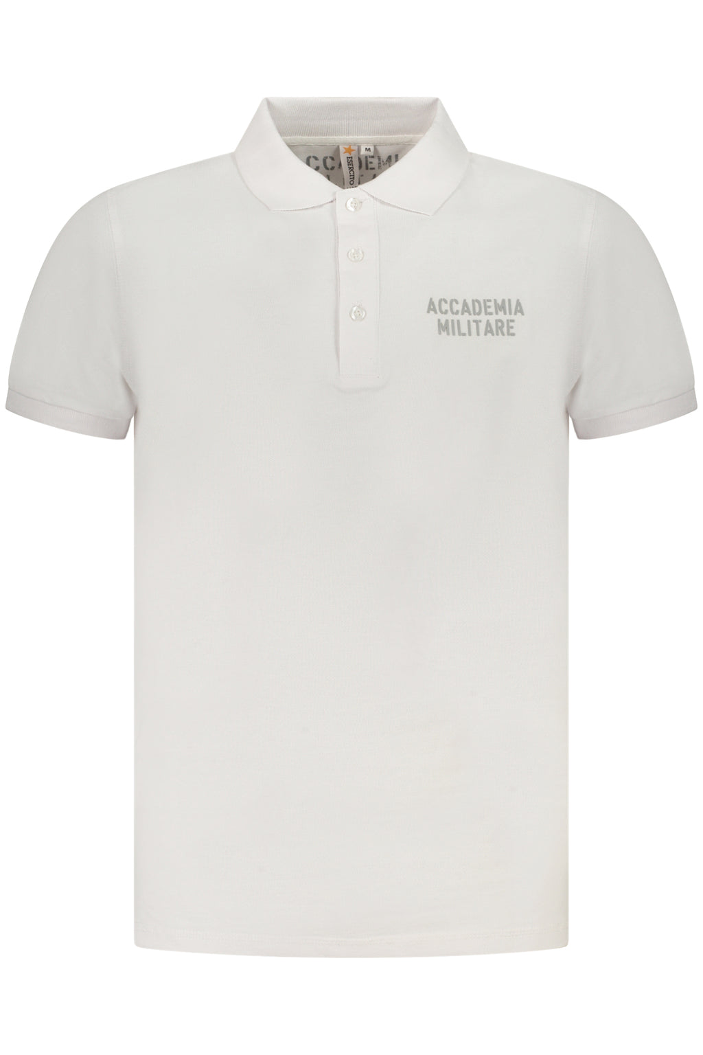MILITARY ACADEMY MEN'S SHORT SLEEVE POLO WHITE