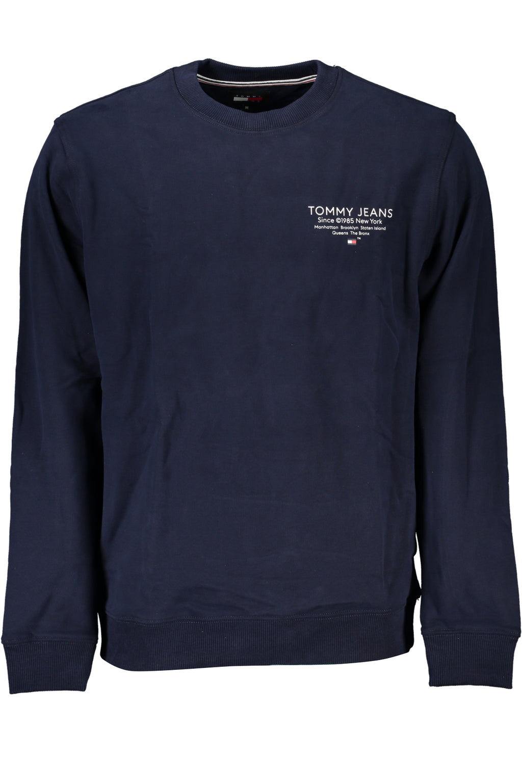 TOMMY HILFIGER MEN'S BLUE ZIPLESS SWEATSHIRT