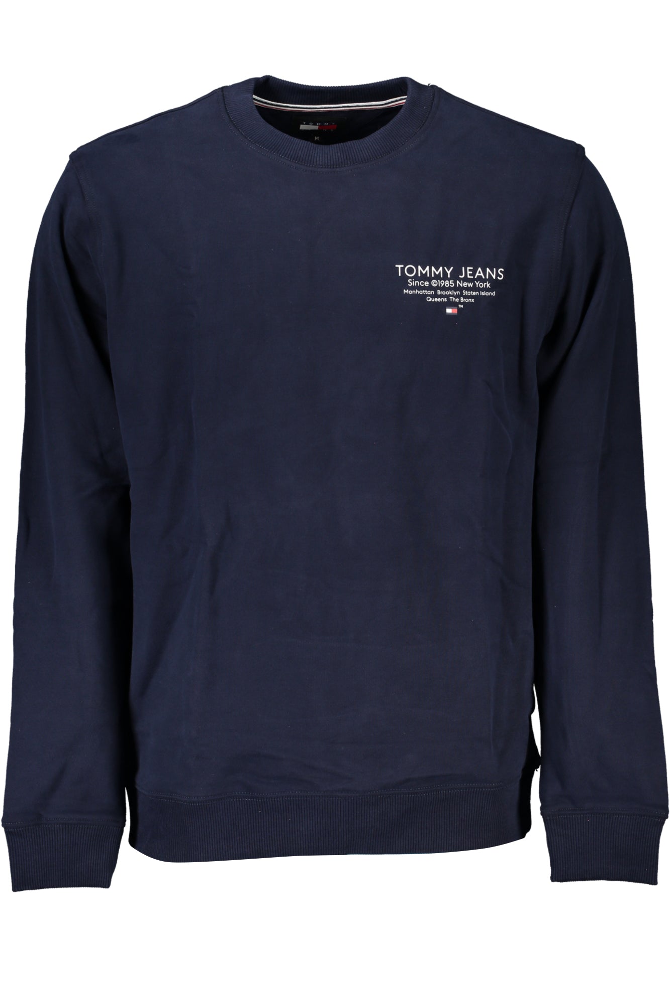 TOMMY HILFIGER MEN'S BLUE ZIPLESS SWEATSHIRT