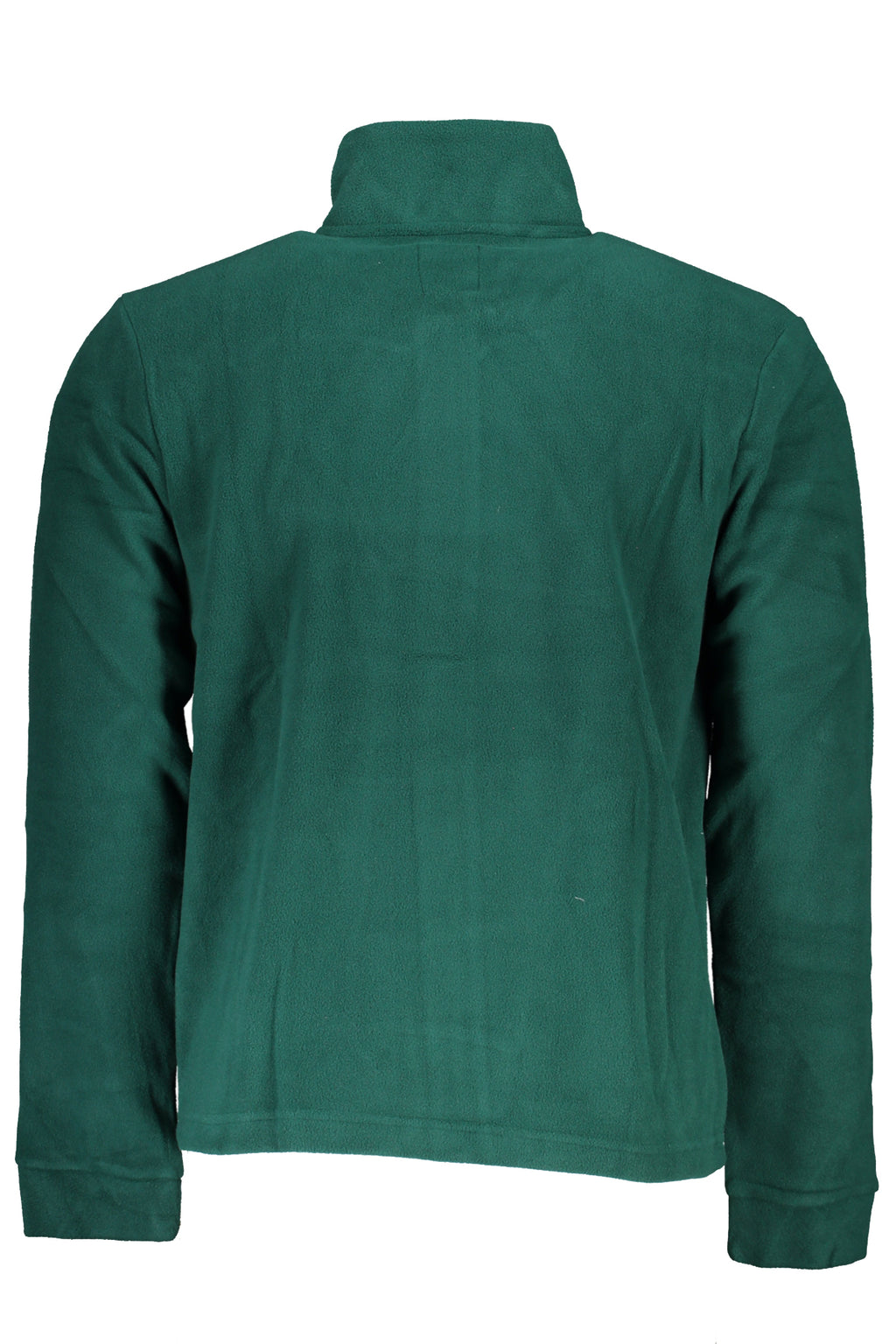 GIAN MARCO VENTURI MEN'S GREEN ZIP SWEATSHIRT