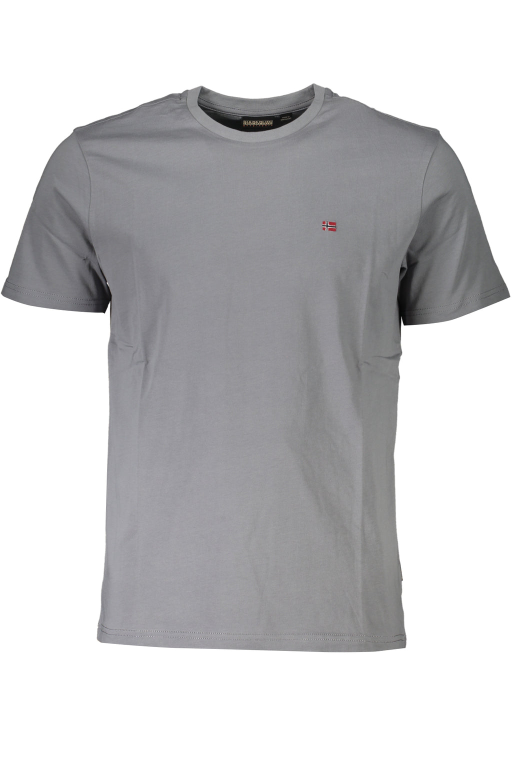 NAPAPIJRI MEN'S SHORT SLEEVED T-SHIRT GRAY