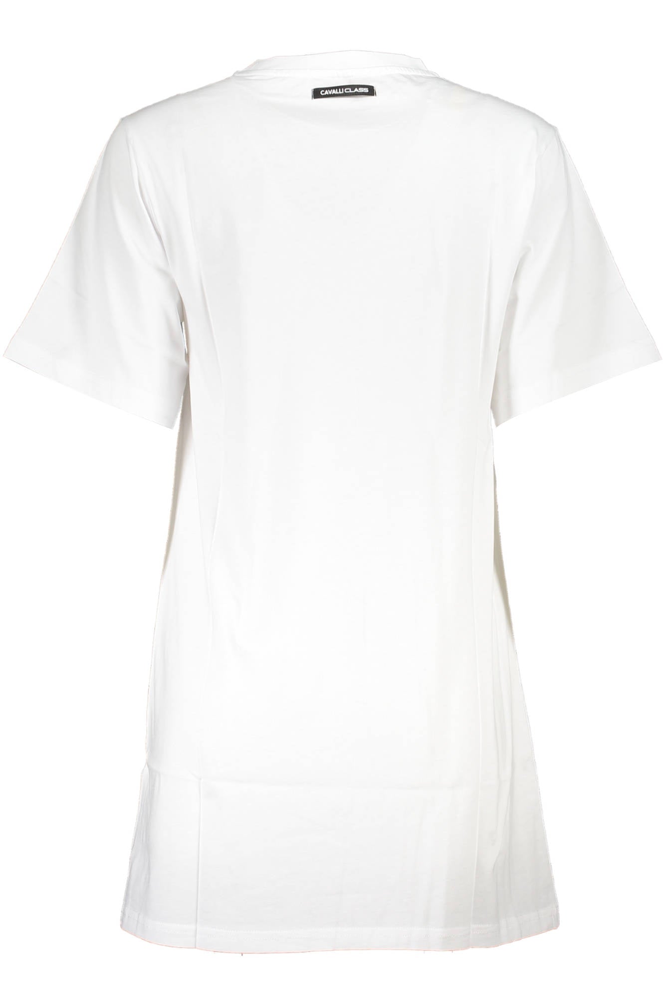 CAVALLI CLASS WOMEN'S SHORT DRESS WHITE