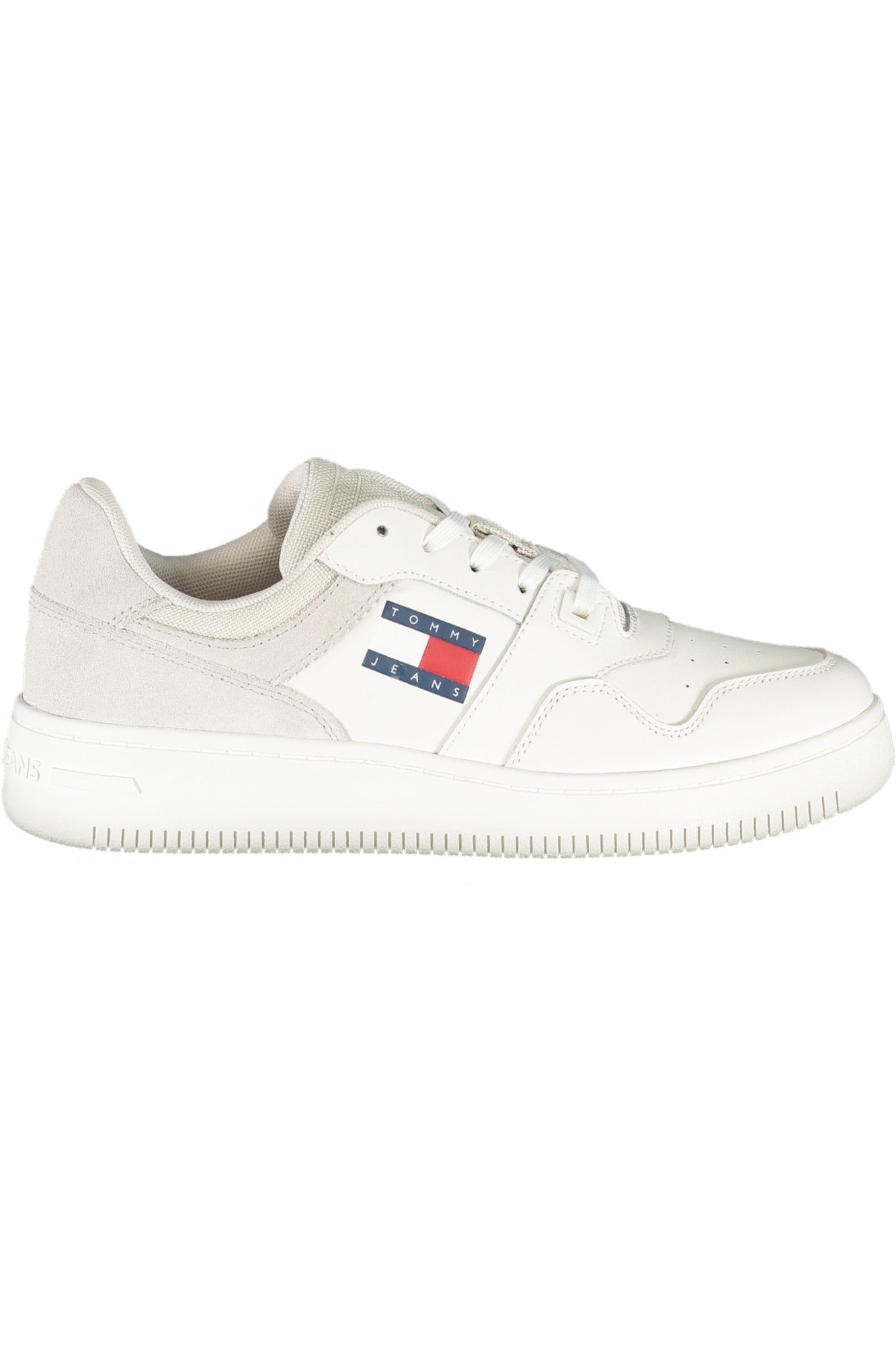 TOMMY HILFIGER WHITE WOMEN'S SPORTS SHOES