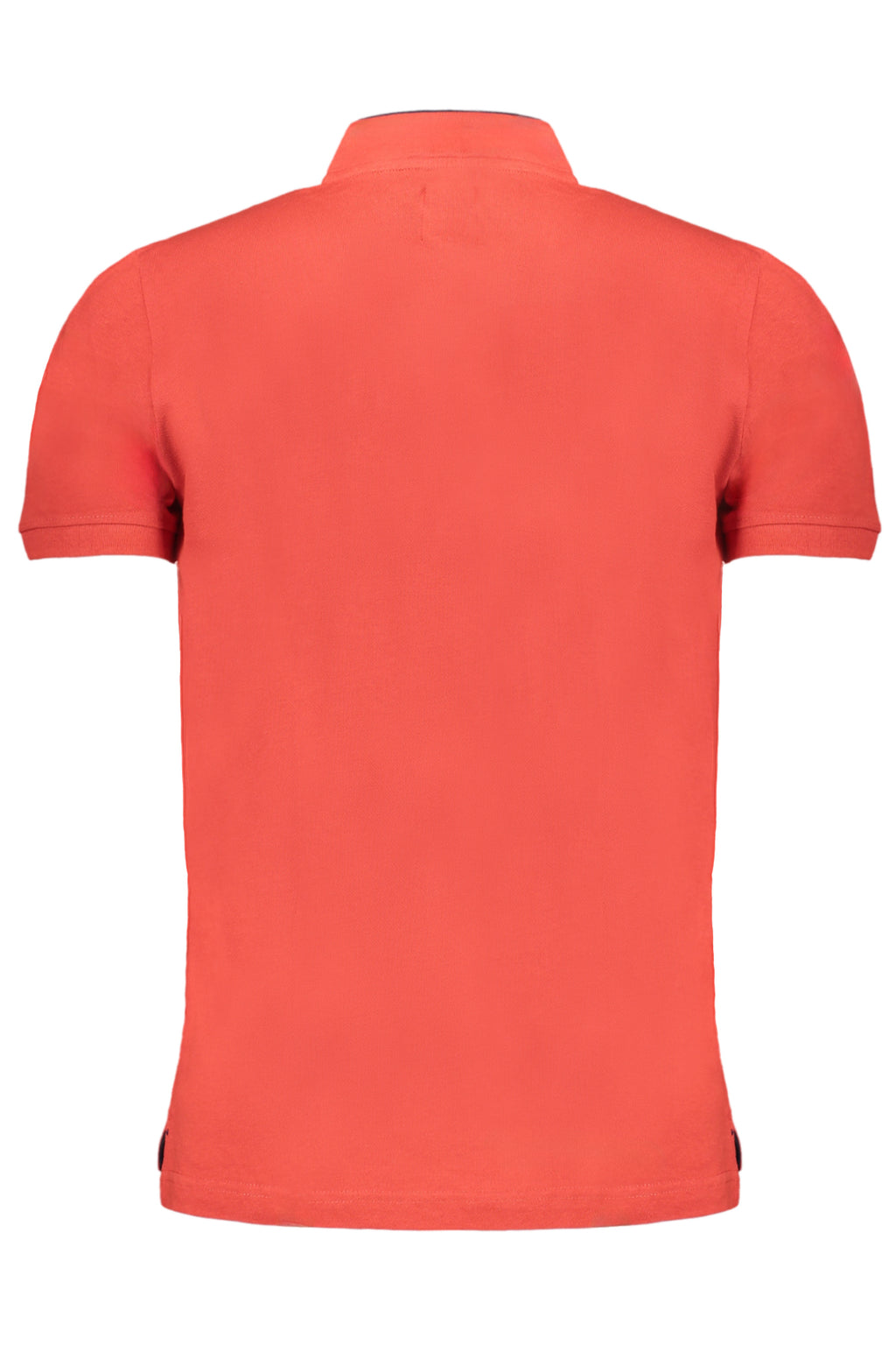 GIAN MARCO VENTURI MEN'S RED SHORT SLEEVED POLO SHIRT