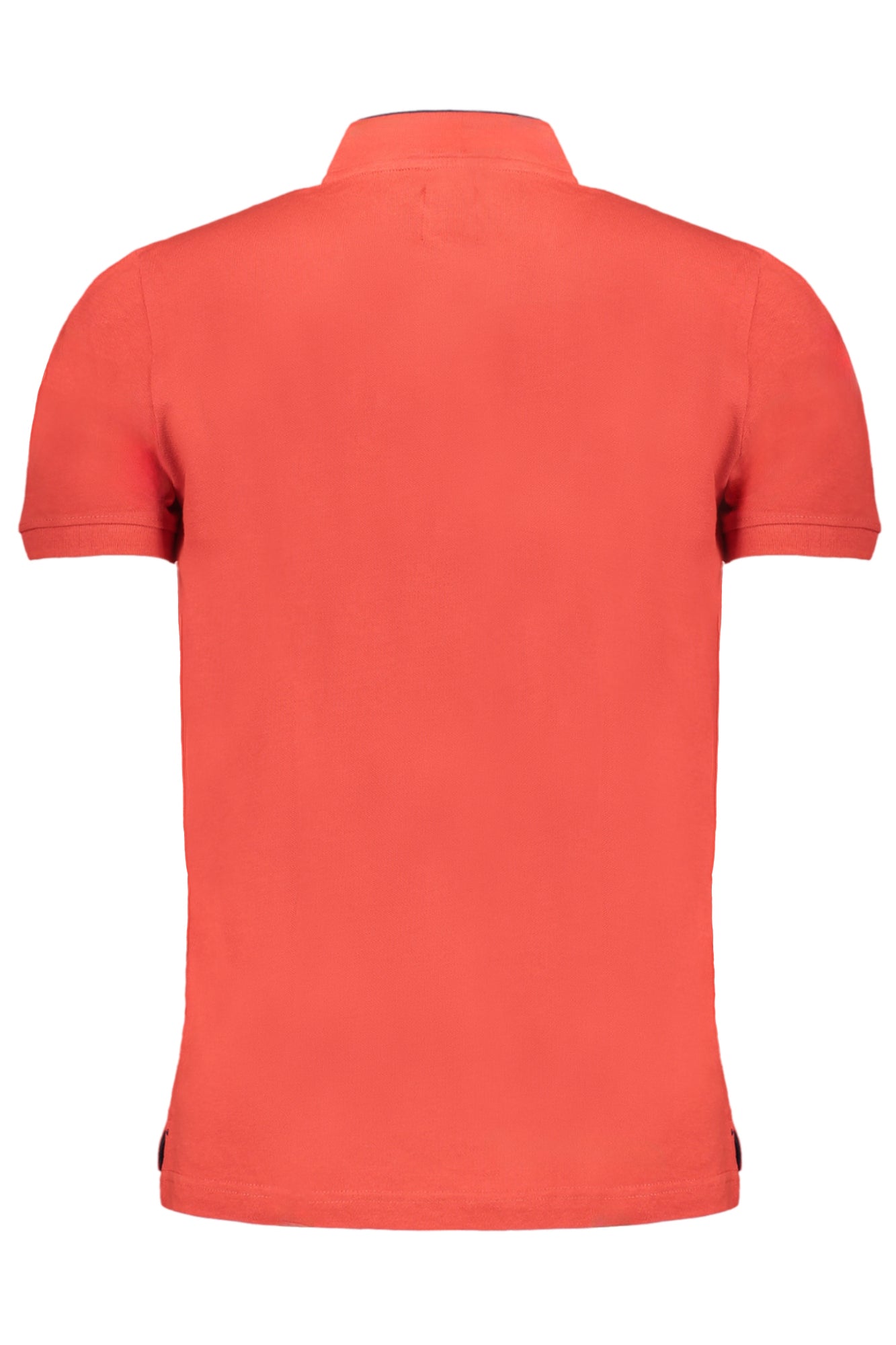 GIAN MARCO VENTURI MEN'S RED SHORT SLEEVED POLO SHIRT