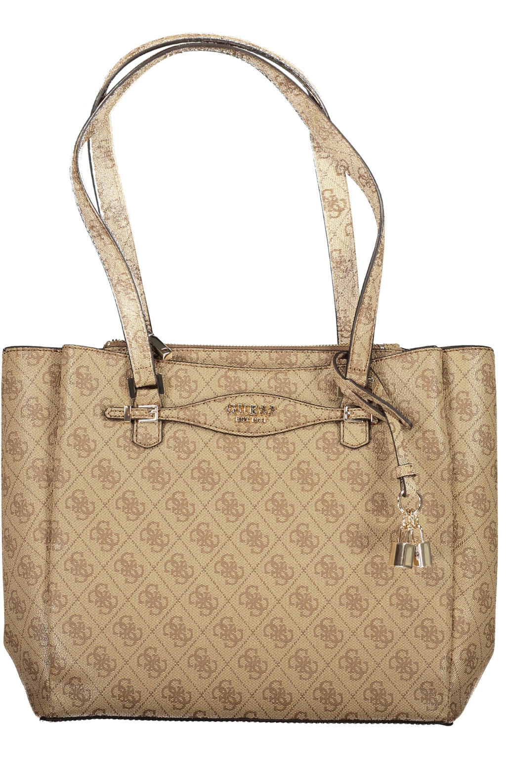 GUESS JEANS WOMEN'S BEIGE BAG