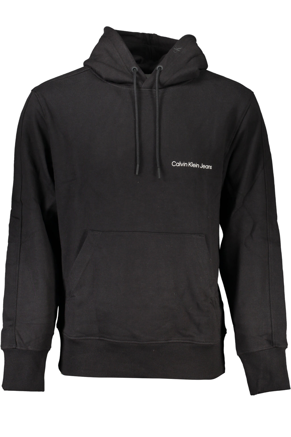 CALVIN KLEIN MEN'S BLACK ZIPLESS SWEATSHIRT