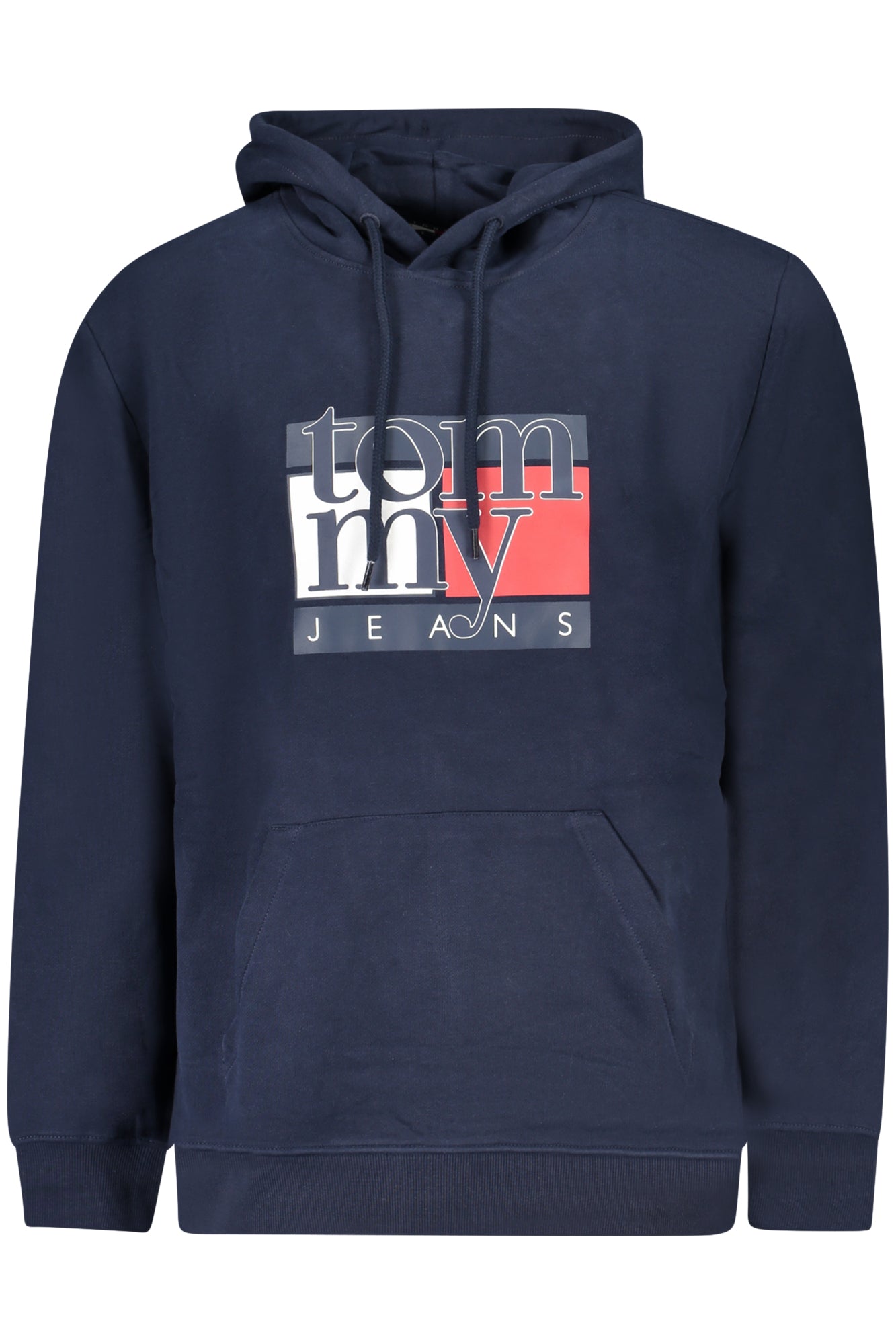 TOMMY HILFIGER MEN'S BLUE ZIP-UP SWEATSHIRT