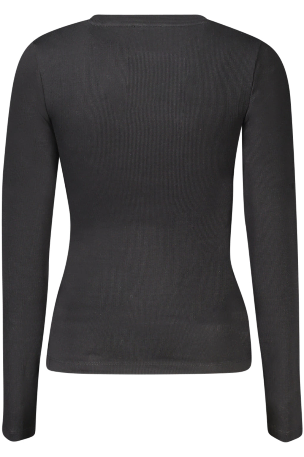 GUESS JEANS WOMEN'S LONG-SLEEVED T-SHIRT BLACK