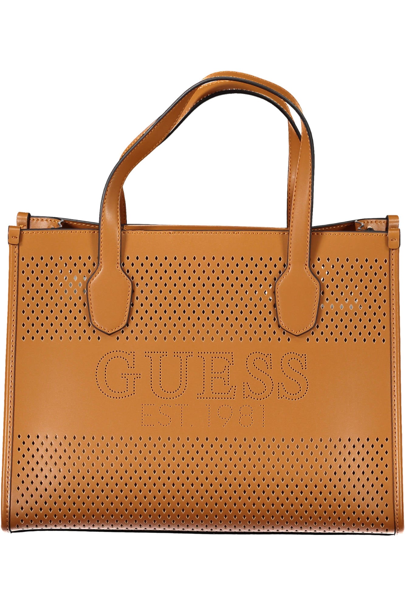 GUESS JEANS WOMEN'S BAG BROWN