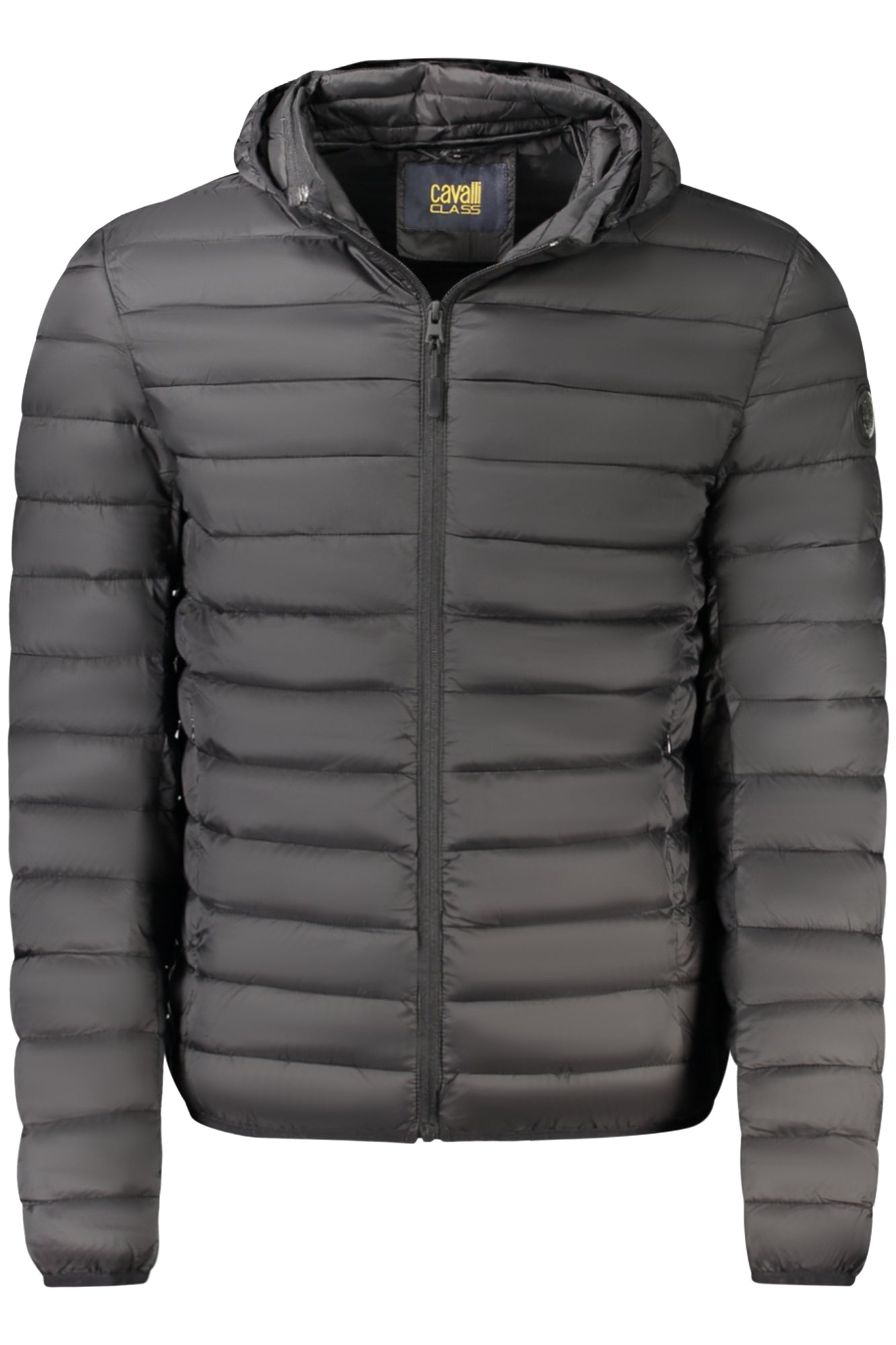 CAVALLI CLASS MEN'S BLACK JACKET