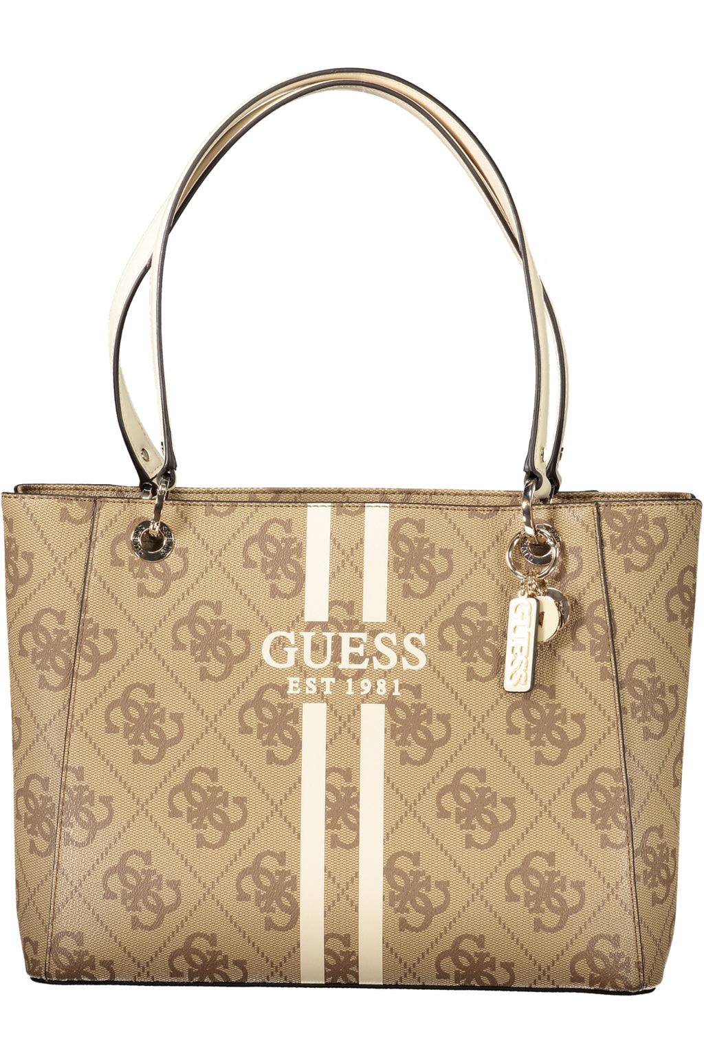 GUESS JEANS WOMEN'S BAG BEIGE
