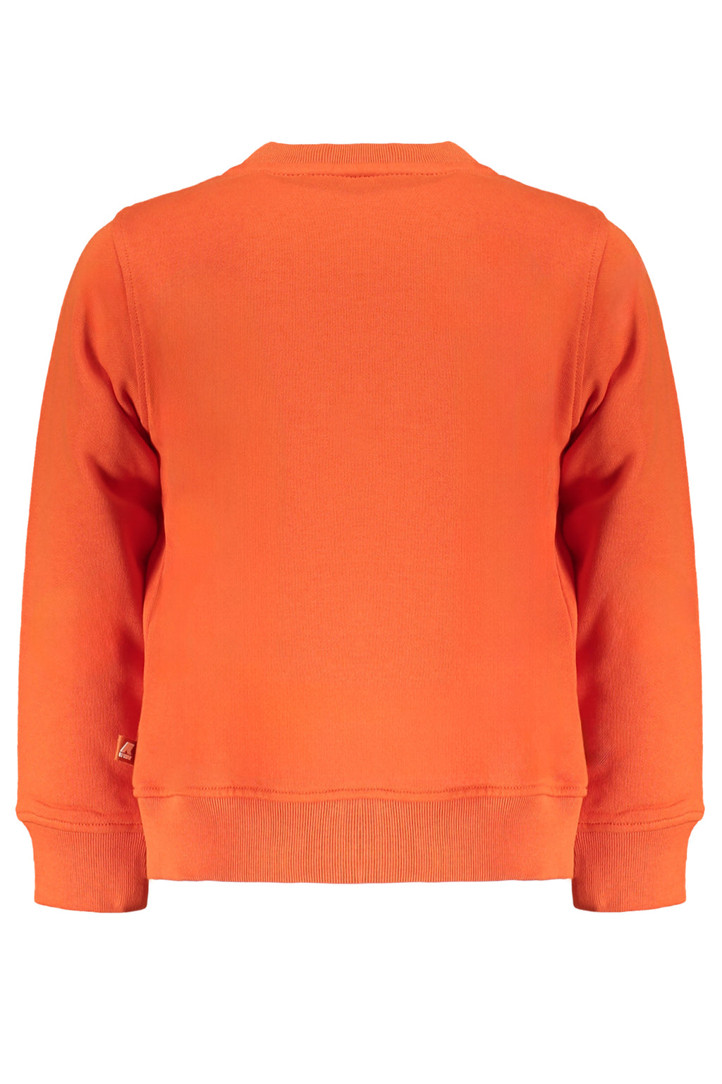 K-WAY ORANGE ZIPLESS SWEATSHIRT FOR CHILDREN