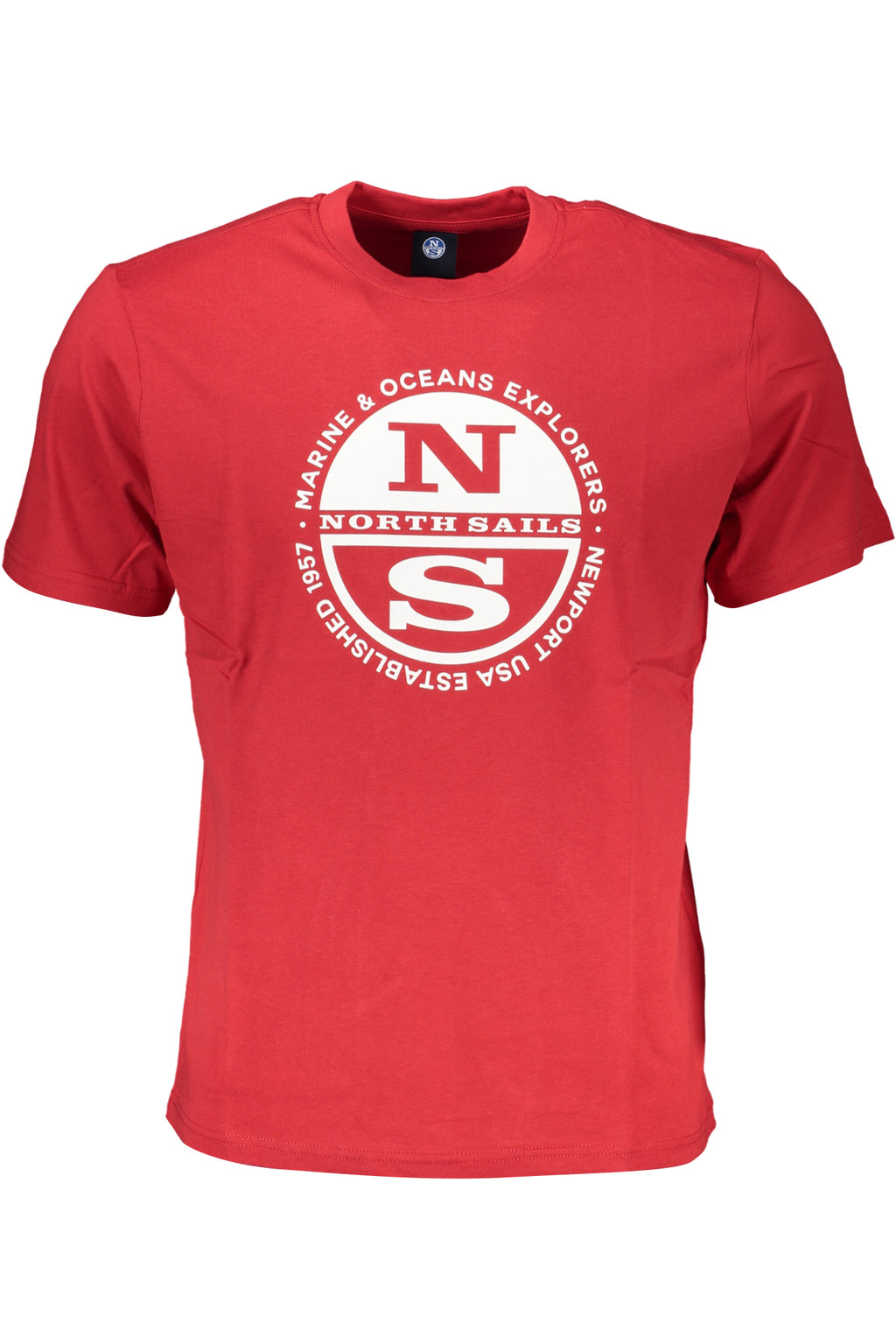 NORTH SAILS MEN'S SHORT SLEEVE T-SHIRT RED